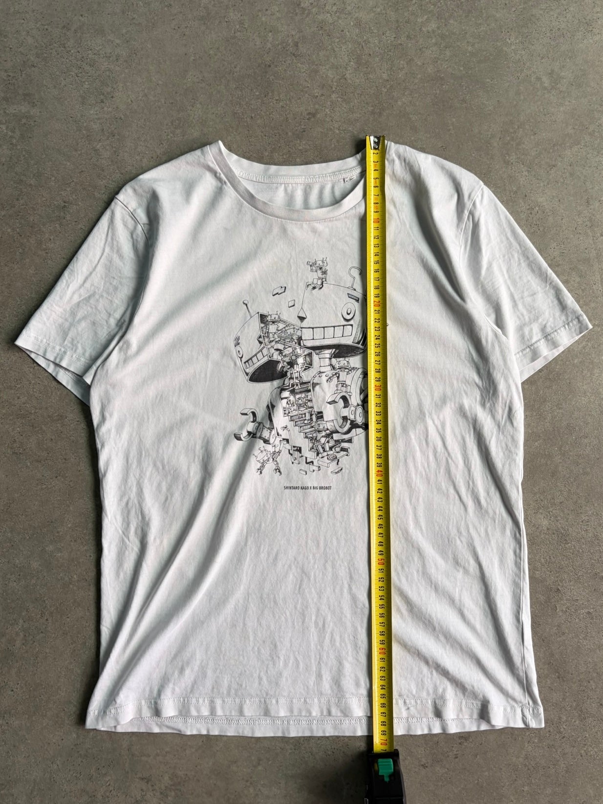 טי שירט Shintaro Kago x Big Brobot וינטג׳ - M