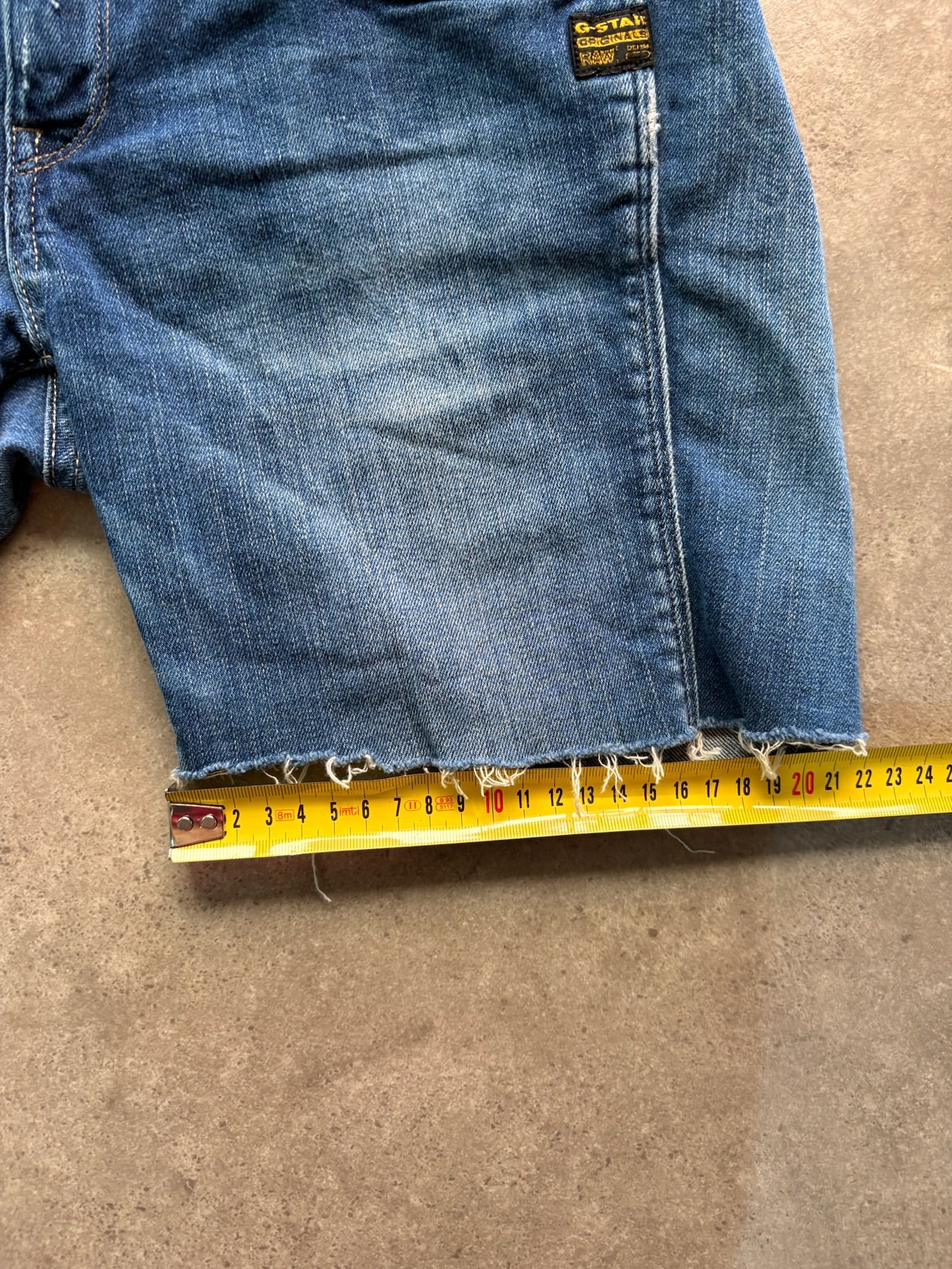 שורטס נמוך ג׳ינס G-Star RAW וינטג׳ - 30