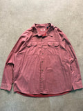 חולצת Wrangler שמבריי ורודה וינטג׳ - 4XL