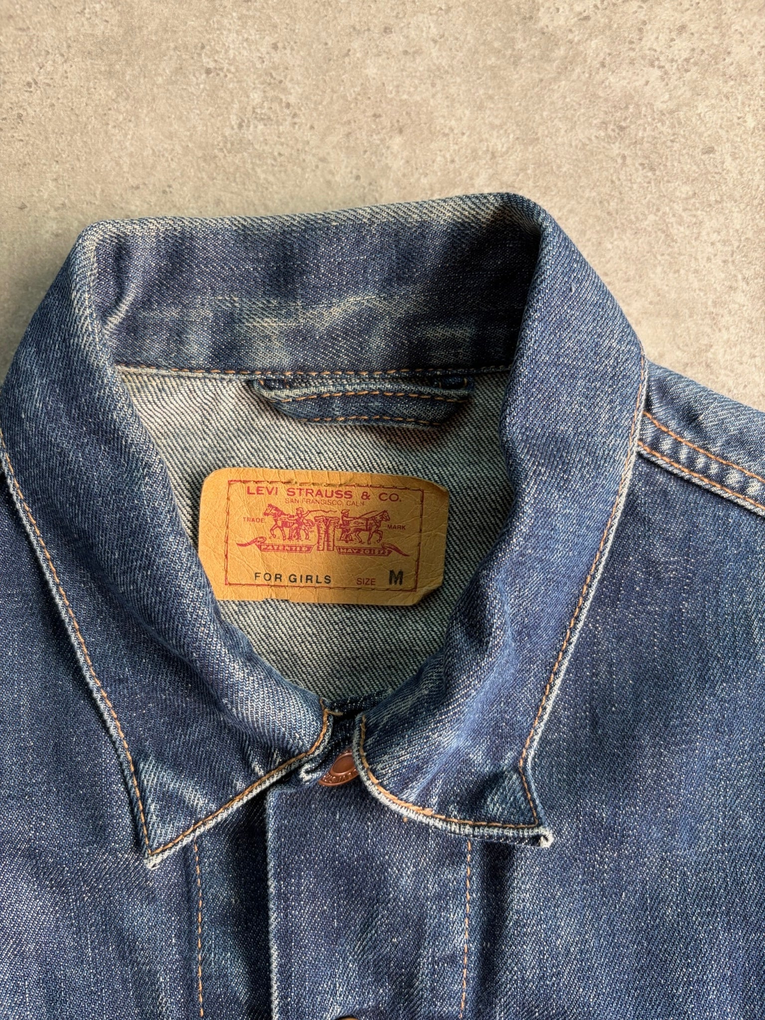 ג׳קט ג׳ינס Levi's וינטג׳ - XXS
