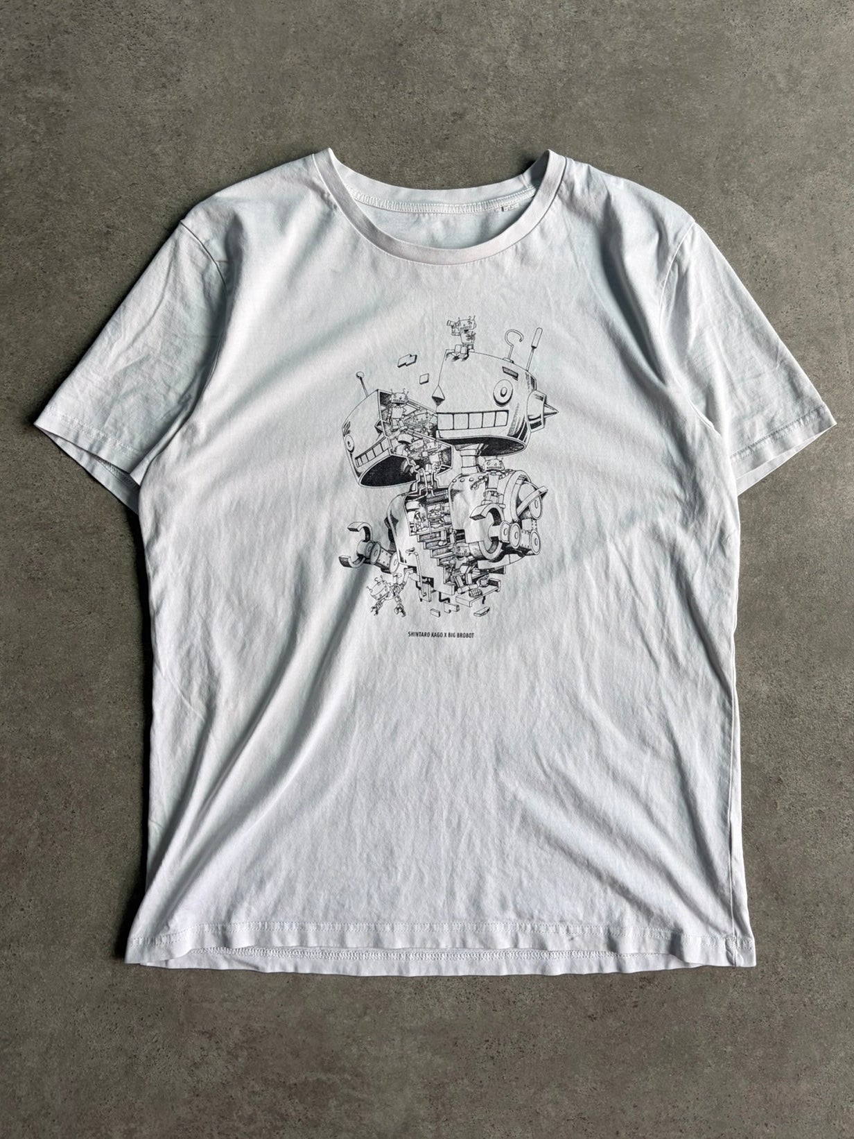 טי שירט Shintaro Kago x Big Brobot וינטג׳ - M
