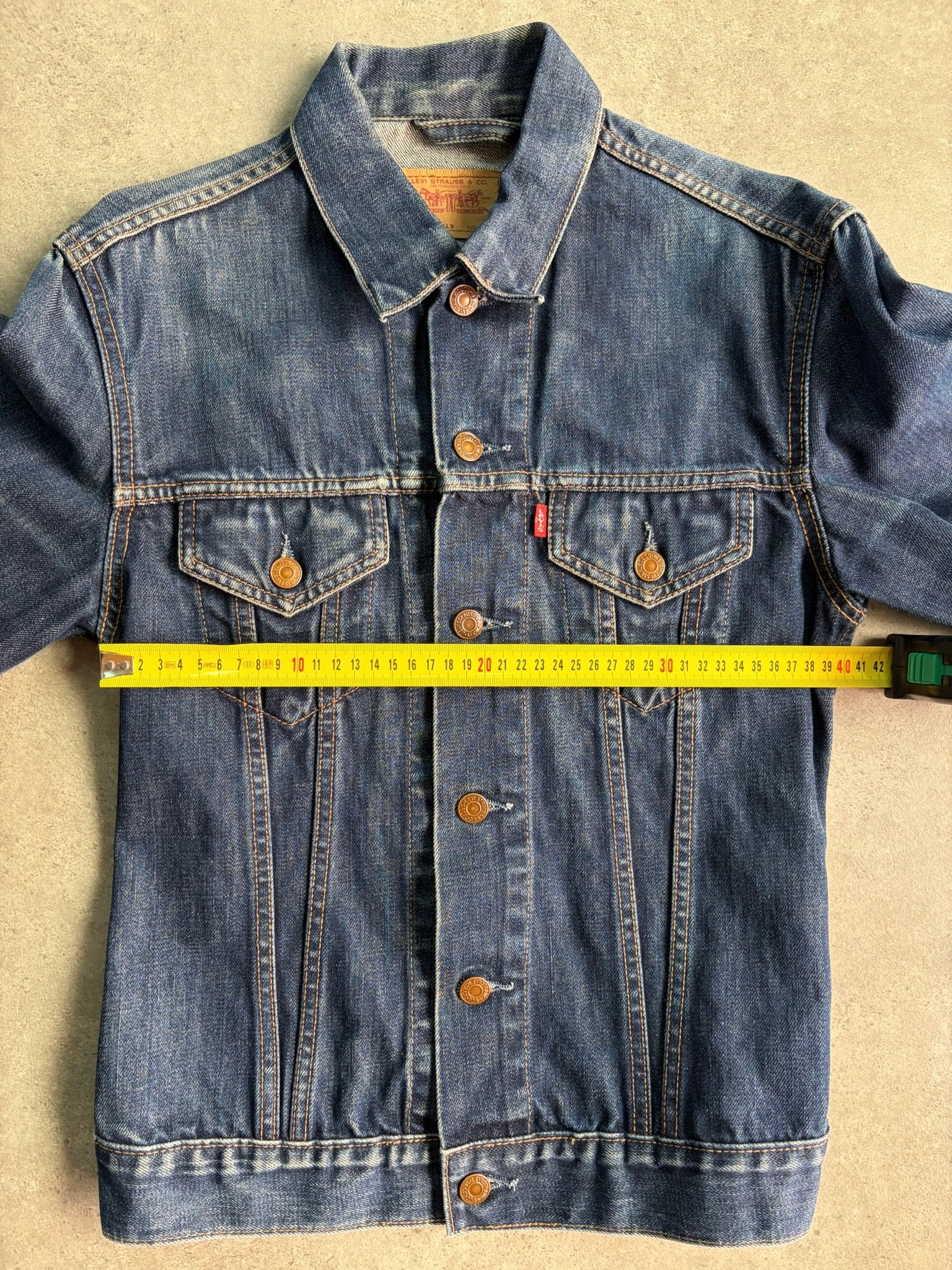 ג׳קט ג׳ינס Levi's וינטג׳ - XXS