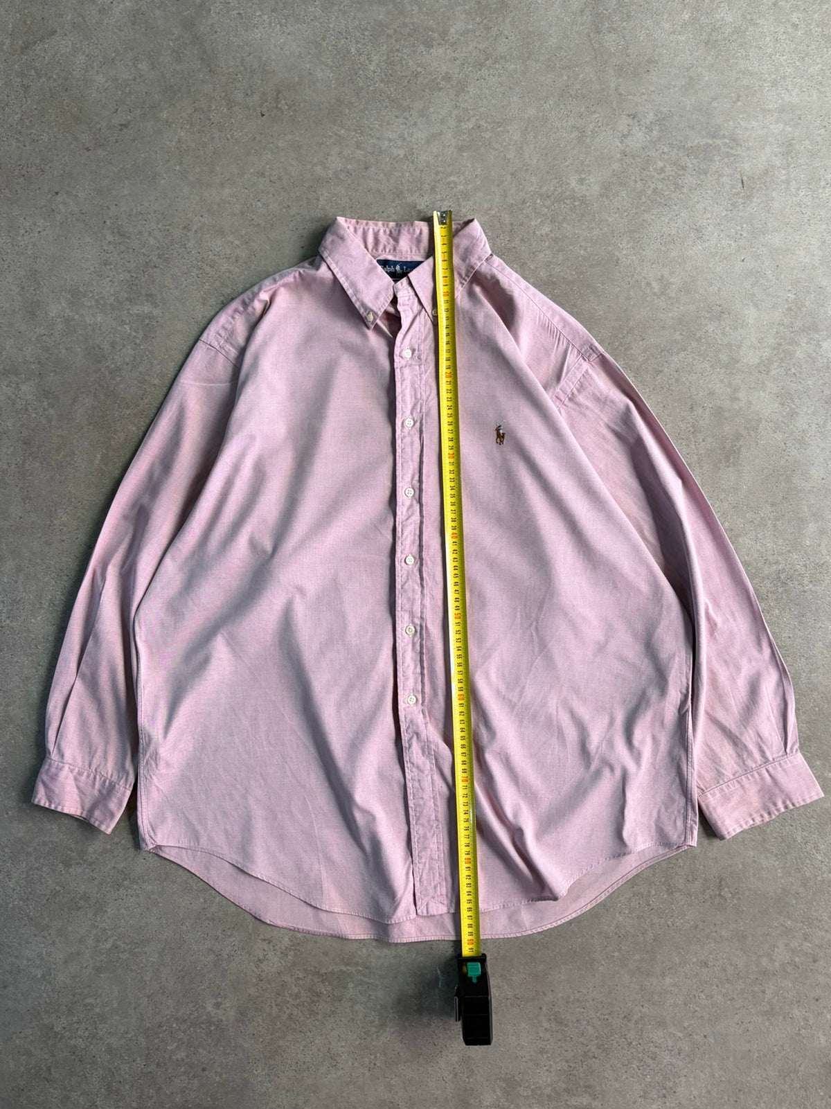 חולצת אוקספורד Ralph Lauren ורודה וינטג׳ - 3XL