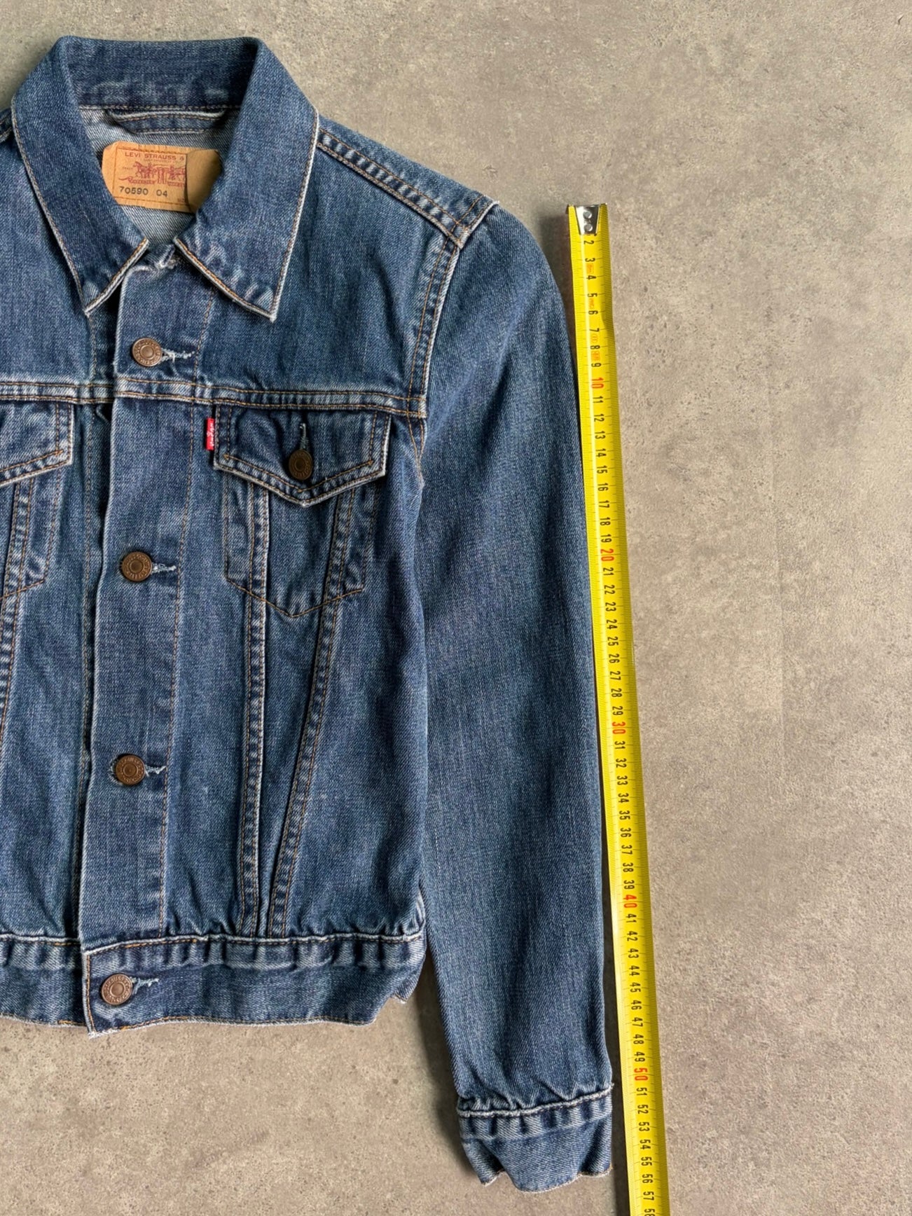 ג׳קט ג׳ינס Levi's 70590 וינטג׳ - XXS