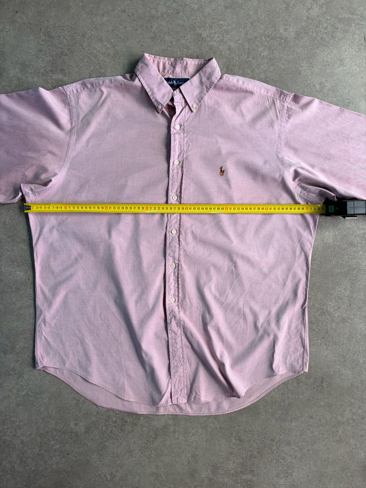 חולצת אוקספורד Ralph Lauren ורודה וינטג׳ - 3XL