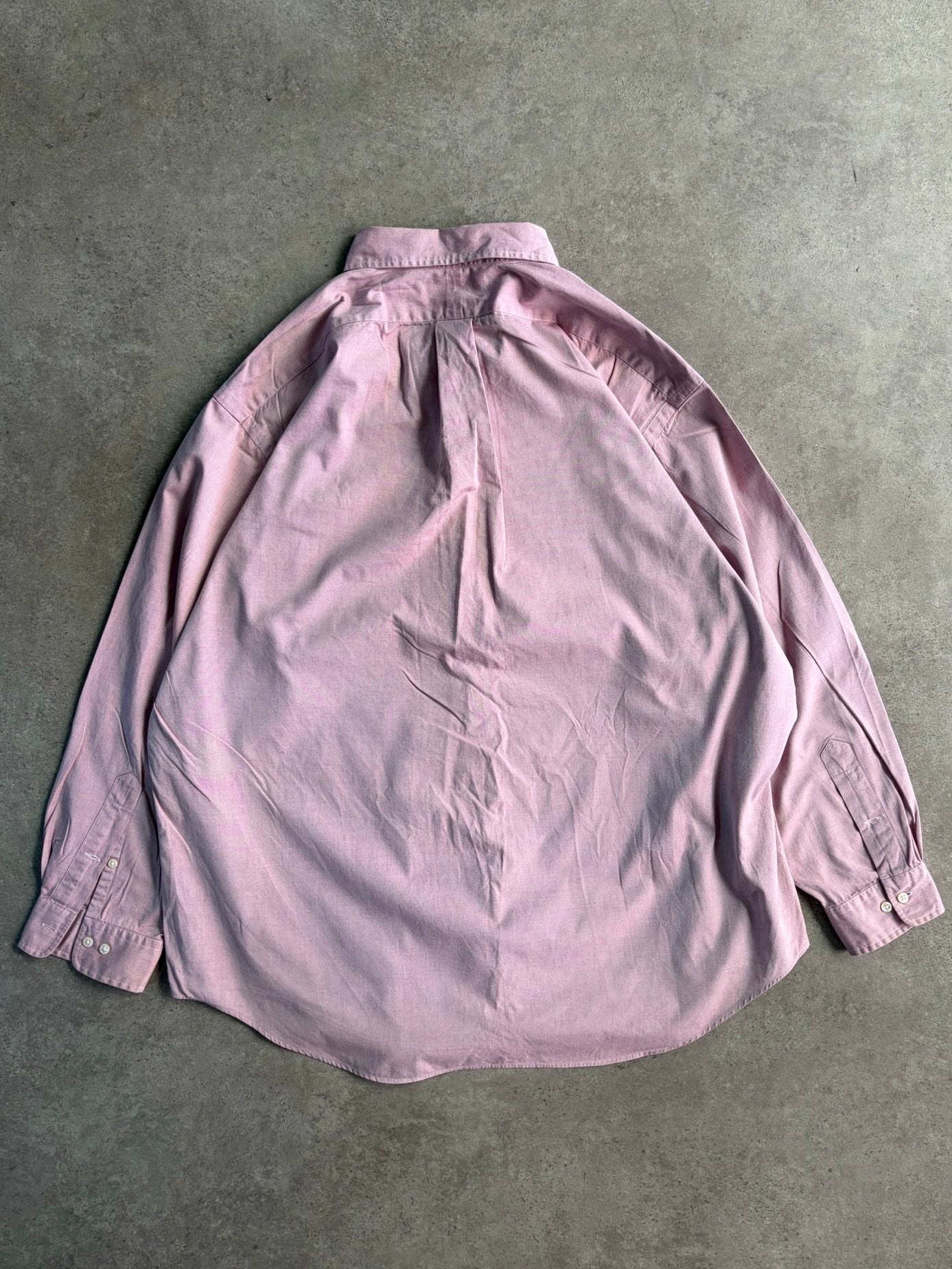 חולצת אוקספורד Ralph Lauren ורודה וינטג׳ - 3XL