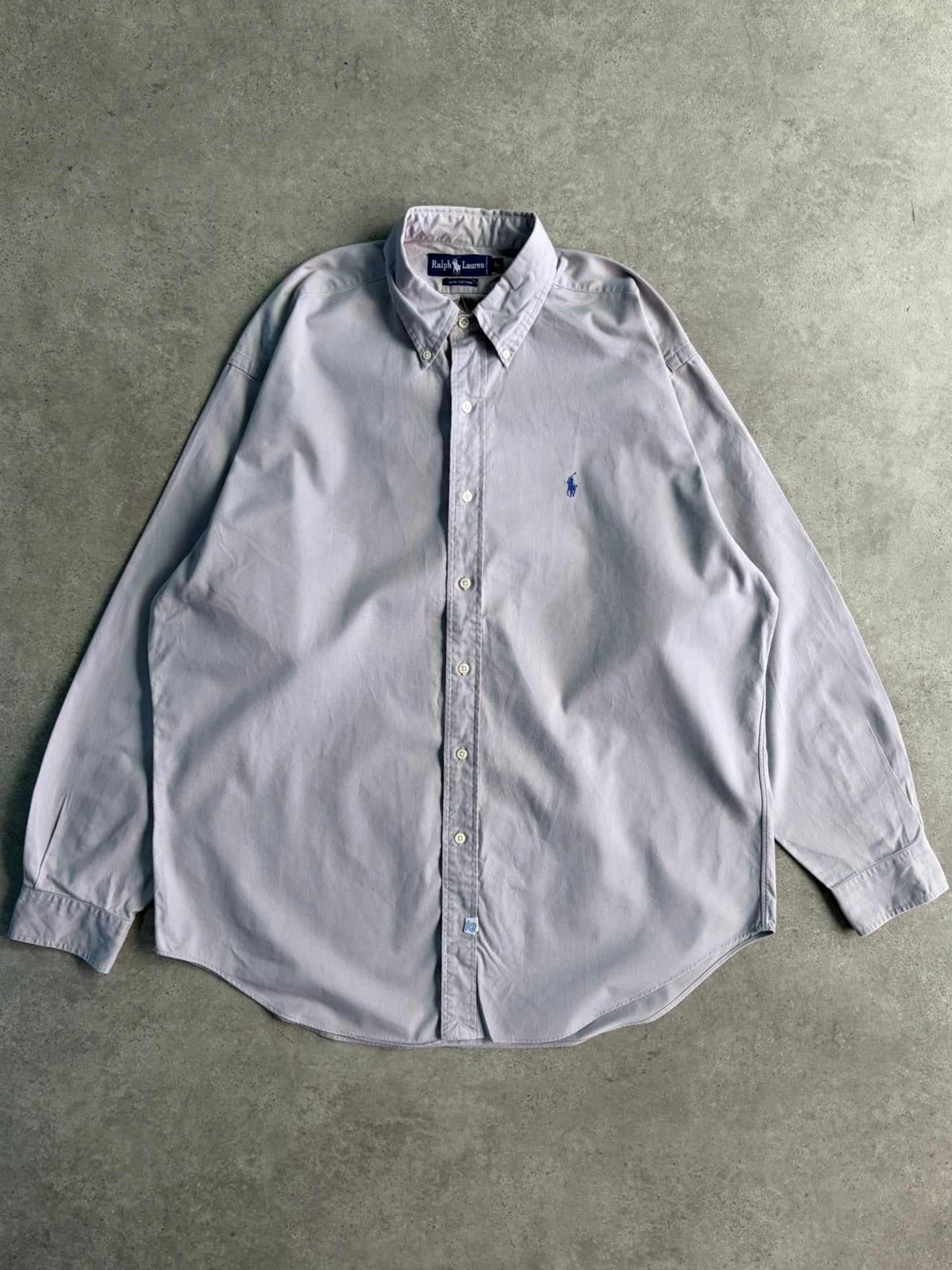 חולצת Ralph Lauren באטון-דאון וינטג׳ - XXL