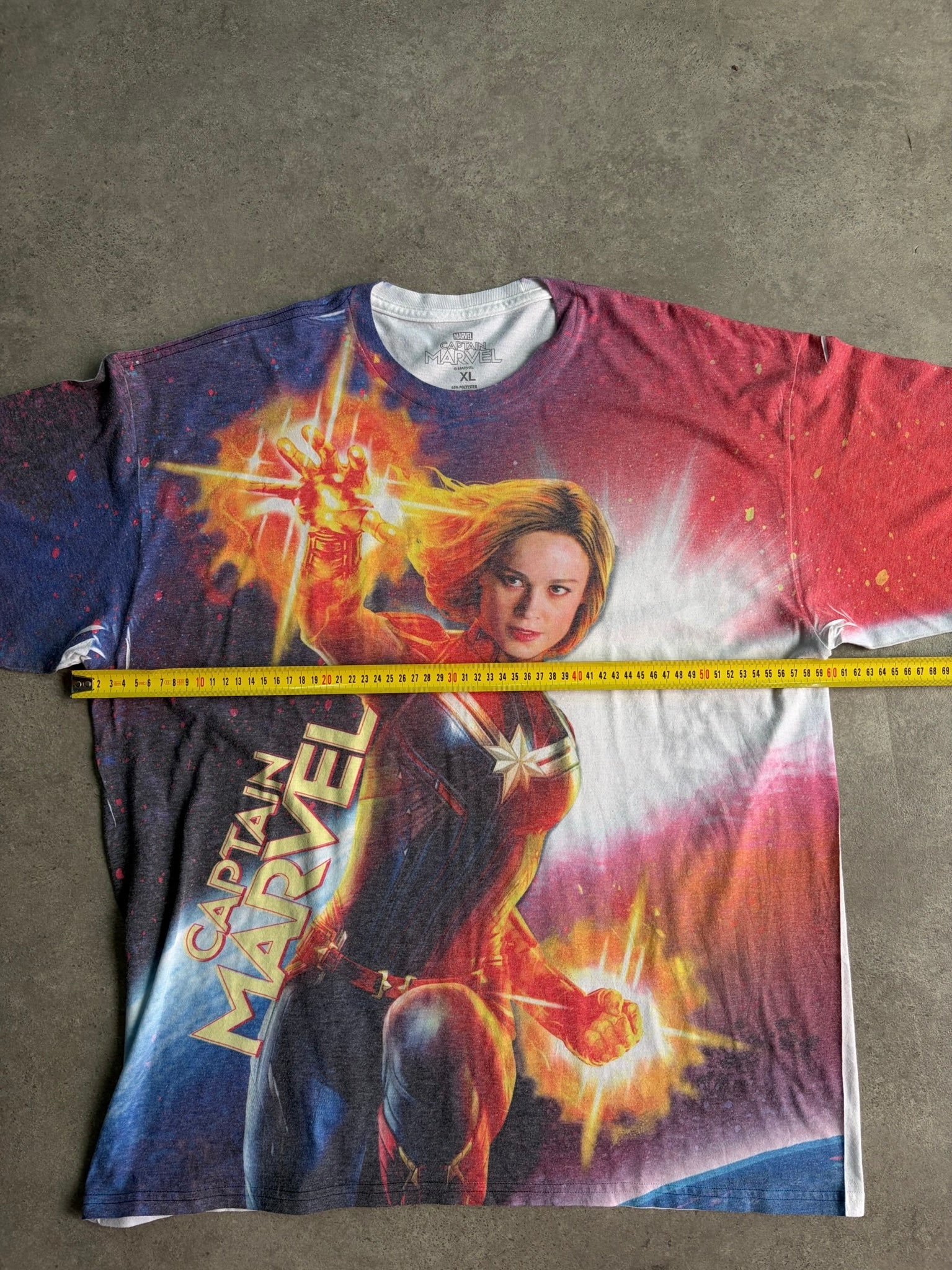 טישירט Captain Marvel וינטג׳ - XL