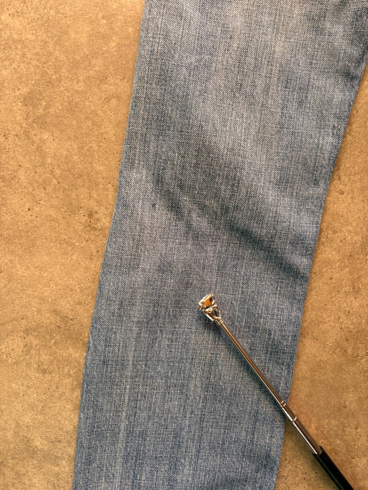 ג'ינס Levi's 550 וינטג׳ עם קרעים בברכיים - 25 – ג׳ינס ליוויס וינטג׳, תמונה 3
