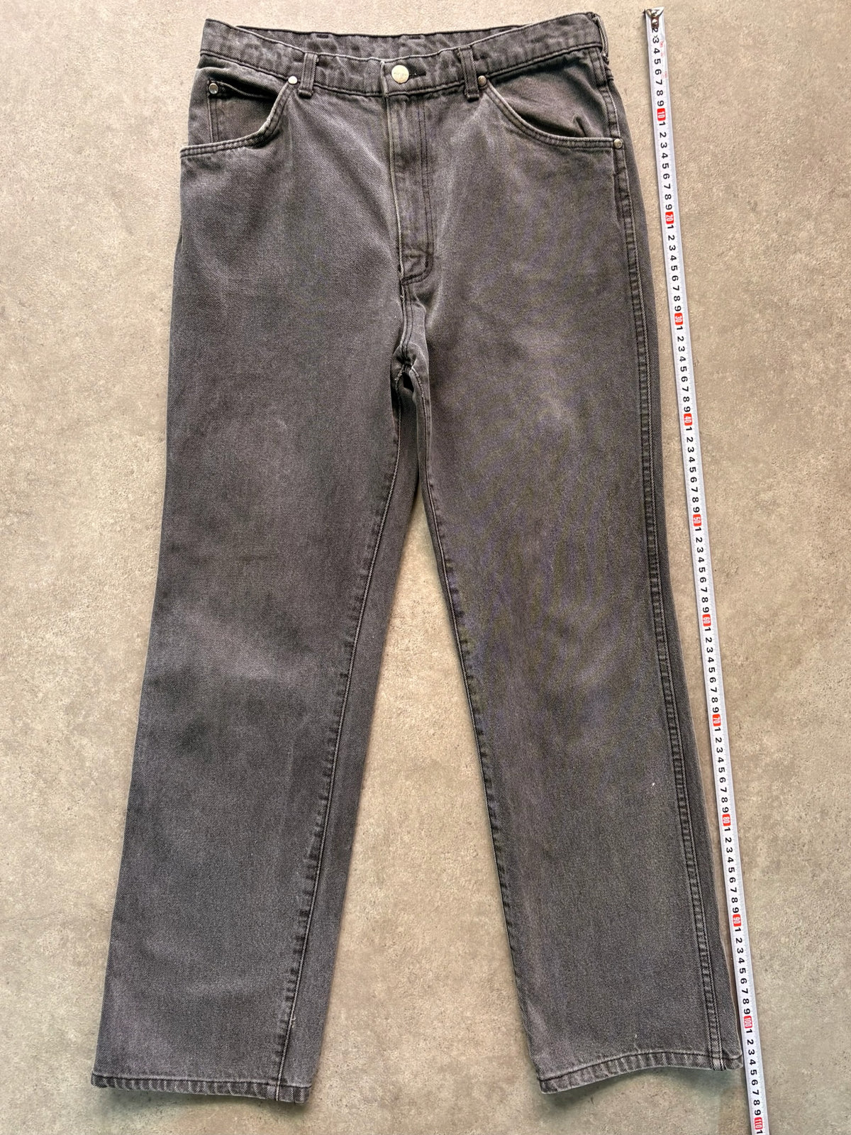 ג'ינס Wrangler שחור וינטג׳ - 30 – ג׳ינס וינטג׳ רנגלר, תמונה 4
