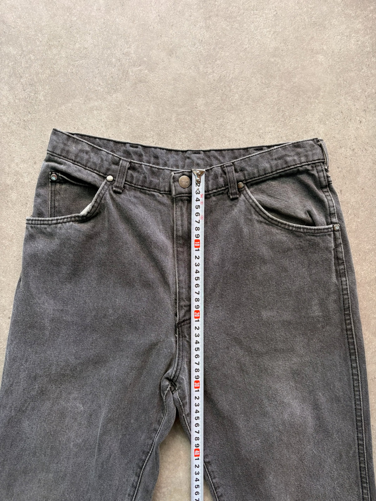 ג'ינס Wrangler שחור וינטג׳ - 30 – ג׳ינס וינטג׳ רנגלר, תמונה 5