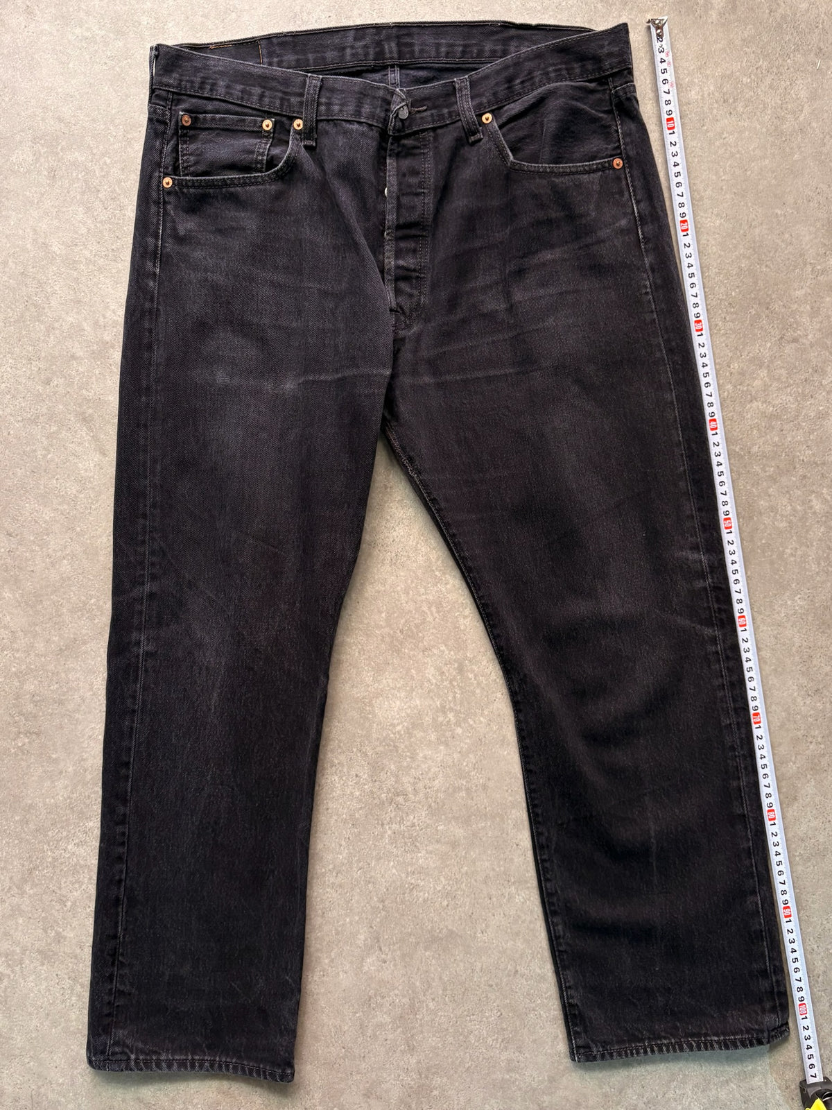 ג'ינס Levi's 501 שחור וינטג׳ - 37 – ג׳ינס ליוויס וינטג׳, תמונה 4