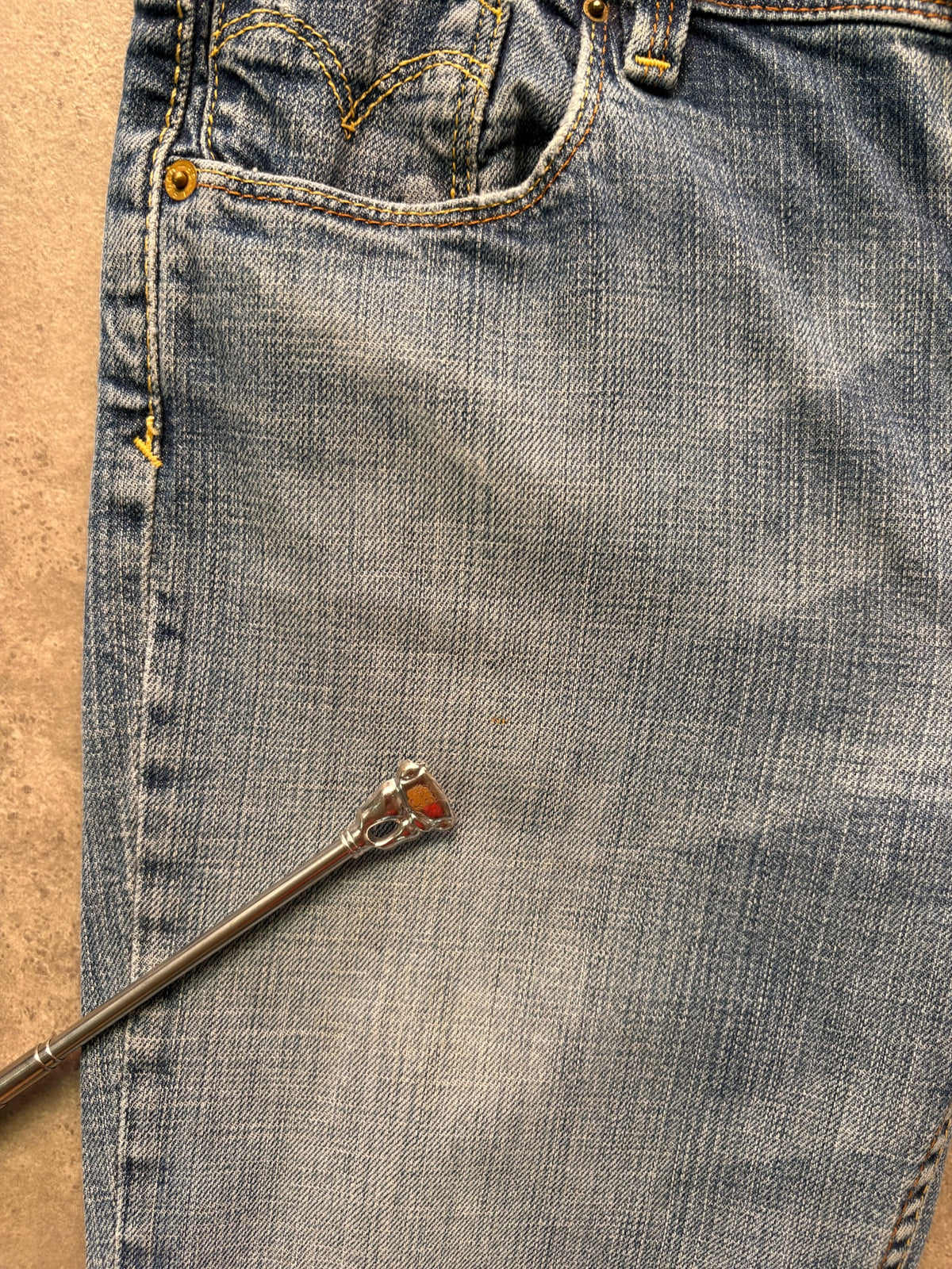 ג'ינס Levi's 627 Straight Fit וינטג' - 30 – ג׳ינס ליוויס וינטג׳, תמונה 3