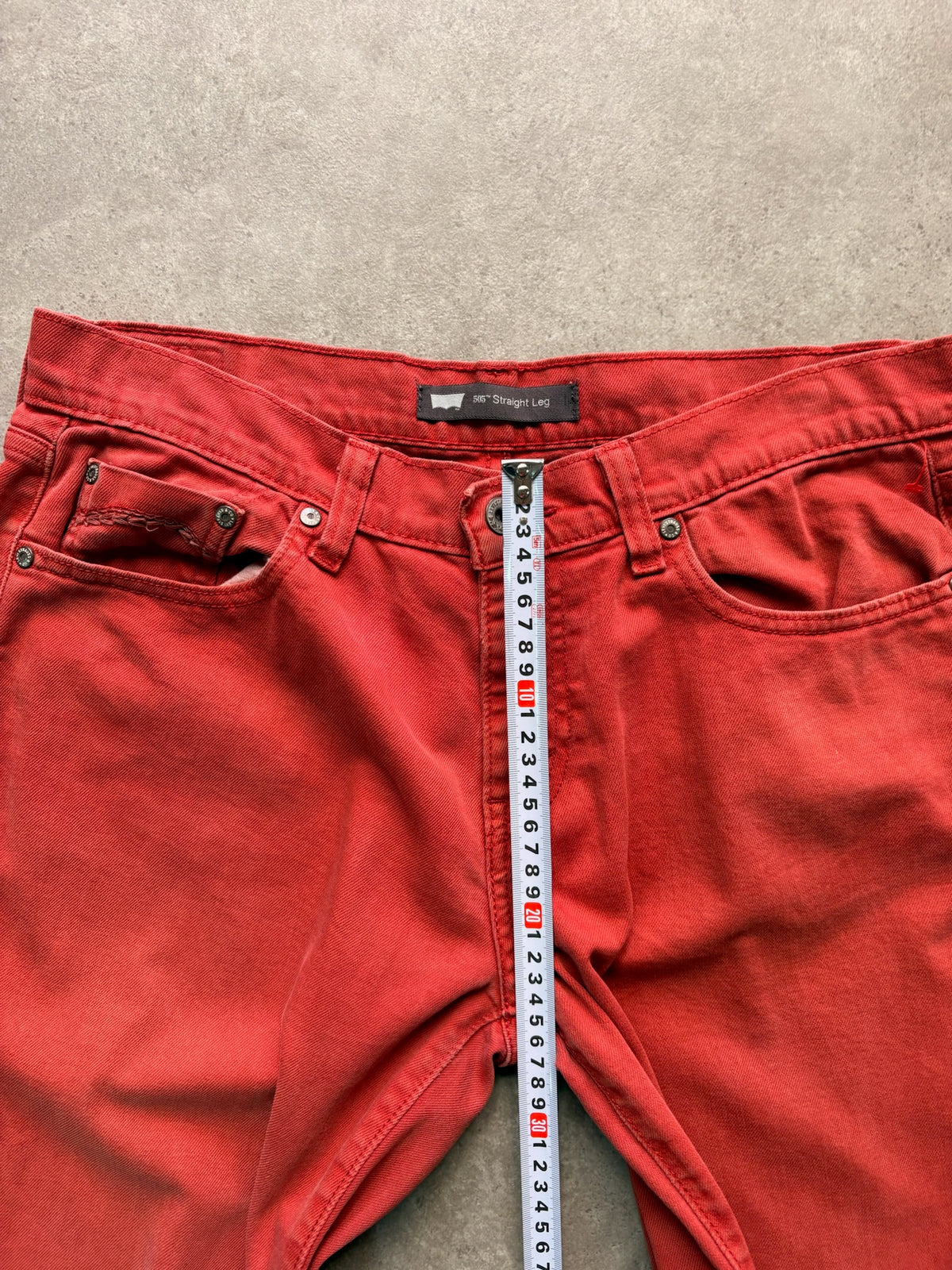 ג'ינס Levi's 505 סטרייט וינטג׳ - 32 – ג׳ינס ליוויס וינטג׳, תמונה 6