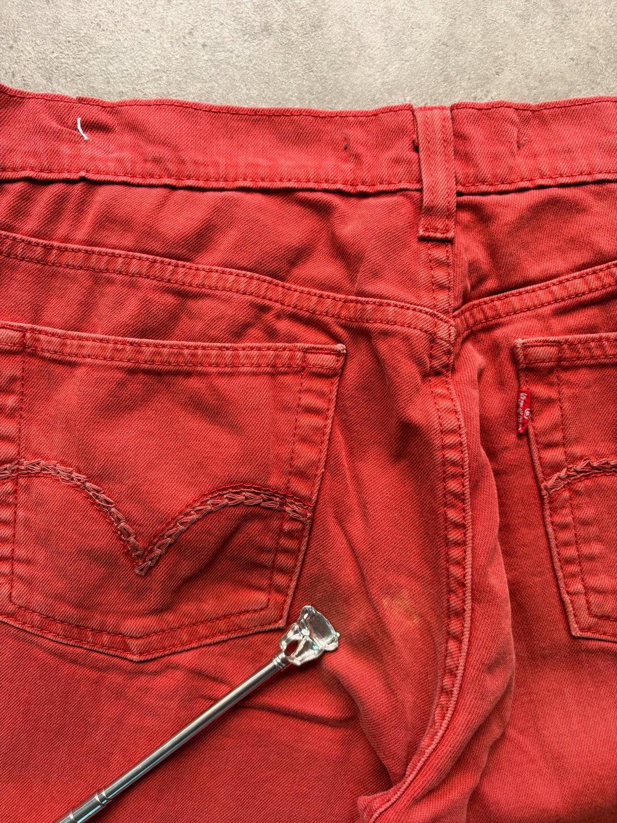 ג'ינס Levi's 505 סטרייט וינטג׳ - 32 – ג׳ינס ליוויס וינטג׳, תמונה 3