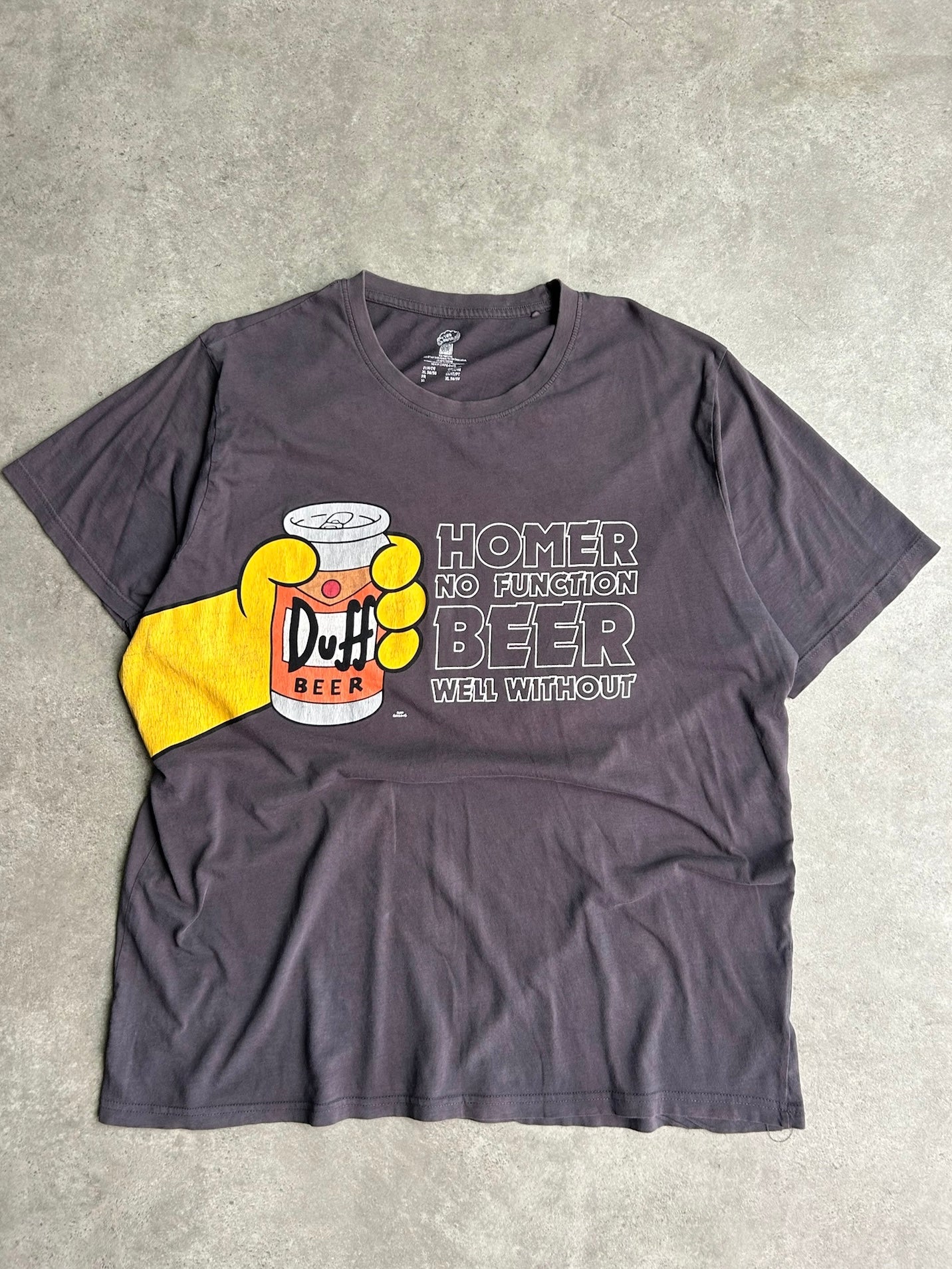 טי שירט הסימפסונס Duff Beer וינטג׳ - L