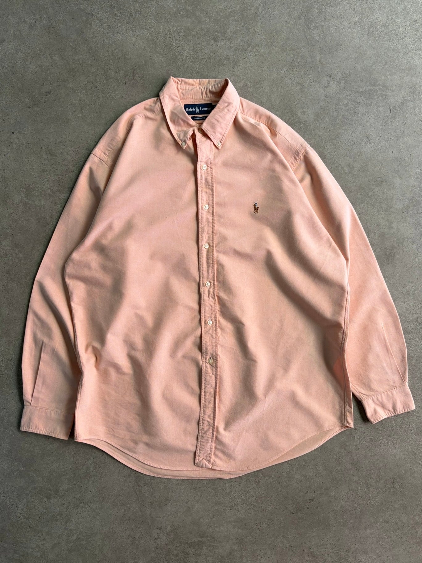 חולצת אוקספורד Ralph Lauren ורודה וינטג׳ - XXL