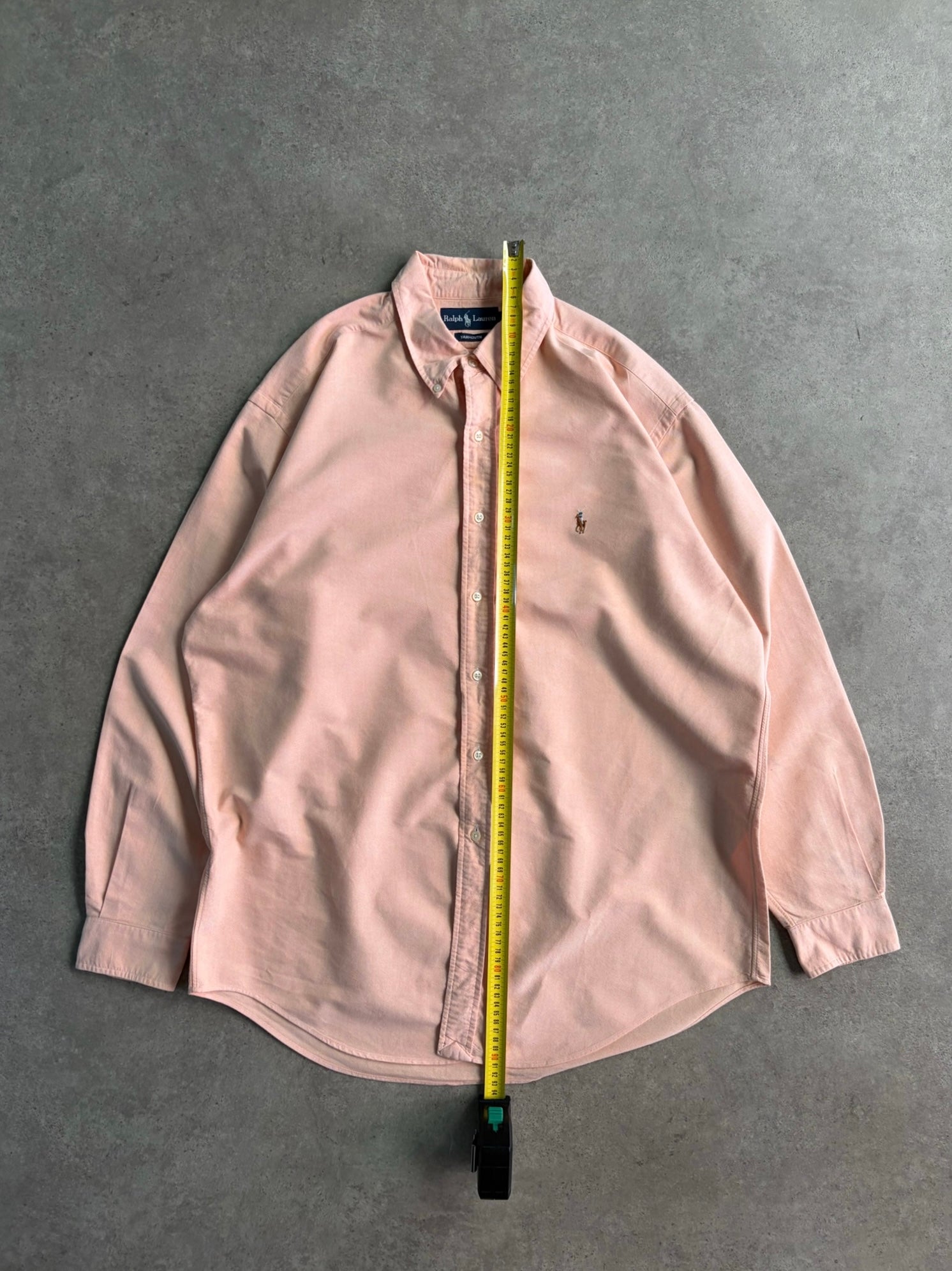 חולצת אוקספורד Ralph Lauren ורודה וינטג׳ - XXL
