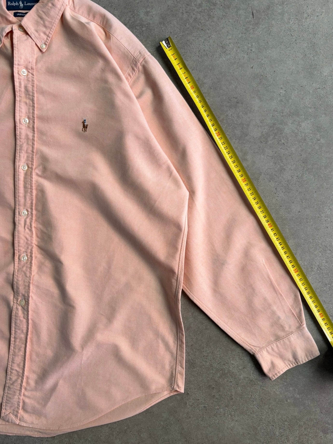 חולצת אוקספורד Ralph Lauren ורודה וינטג׳ - XXL