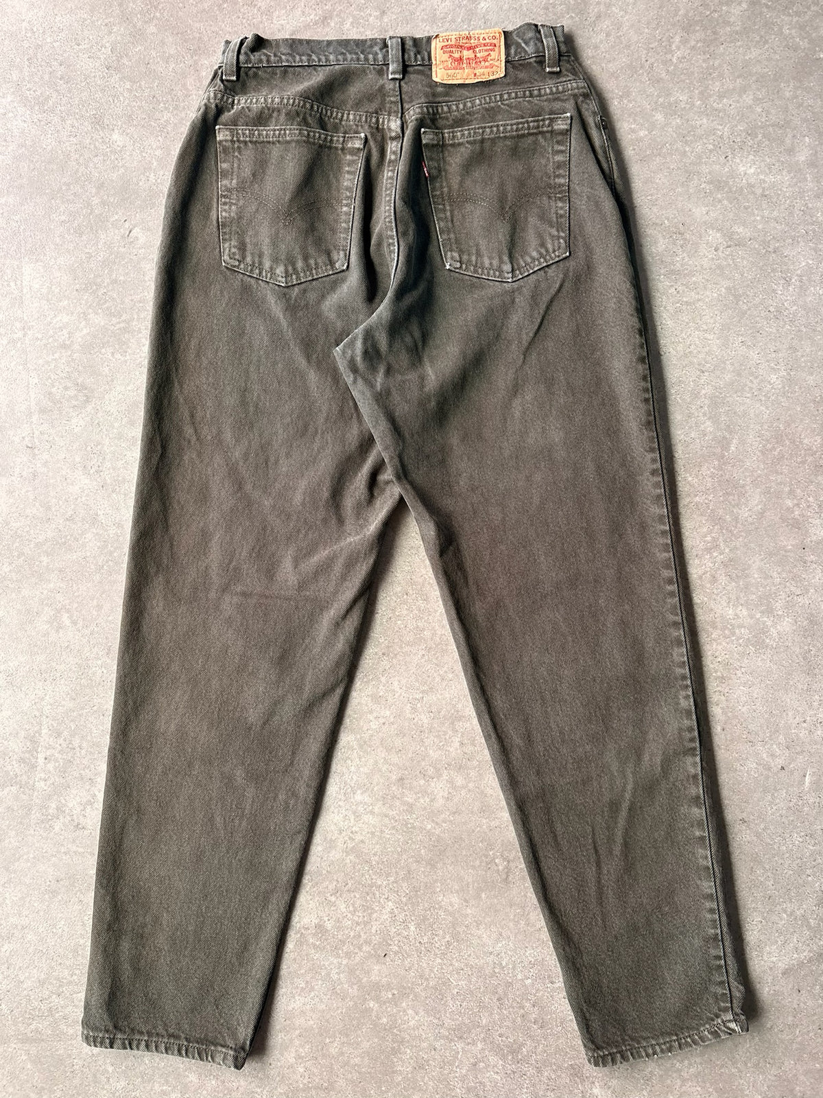 ג׳ינס Levi's 550 אפור-ירקרק וינטג׳ - 30