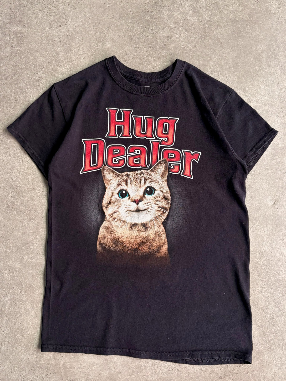 טישירט Hug Dealer חתול וינטג׳ - XS