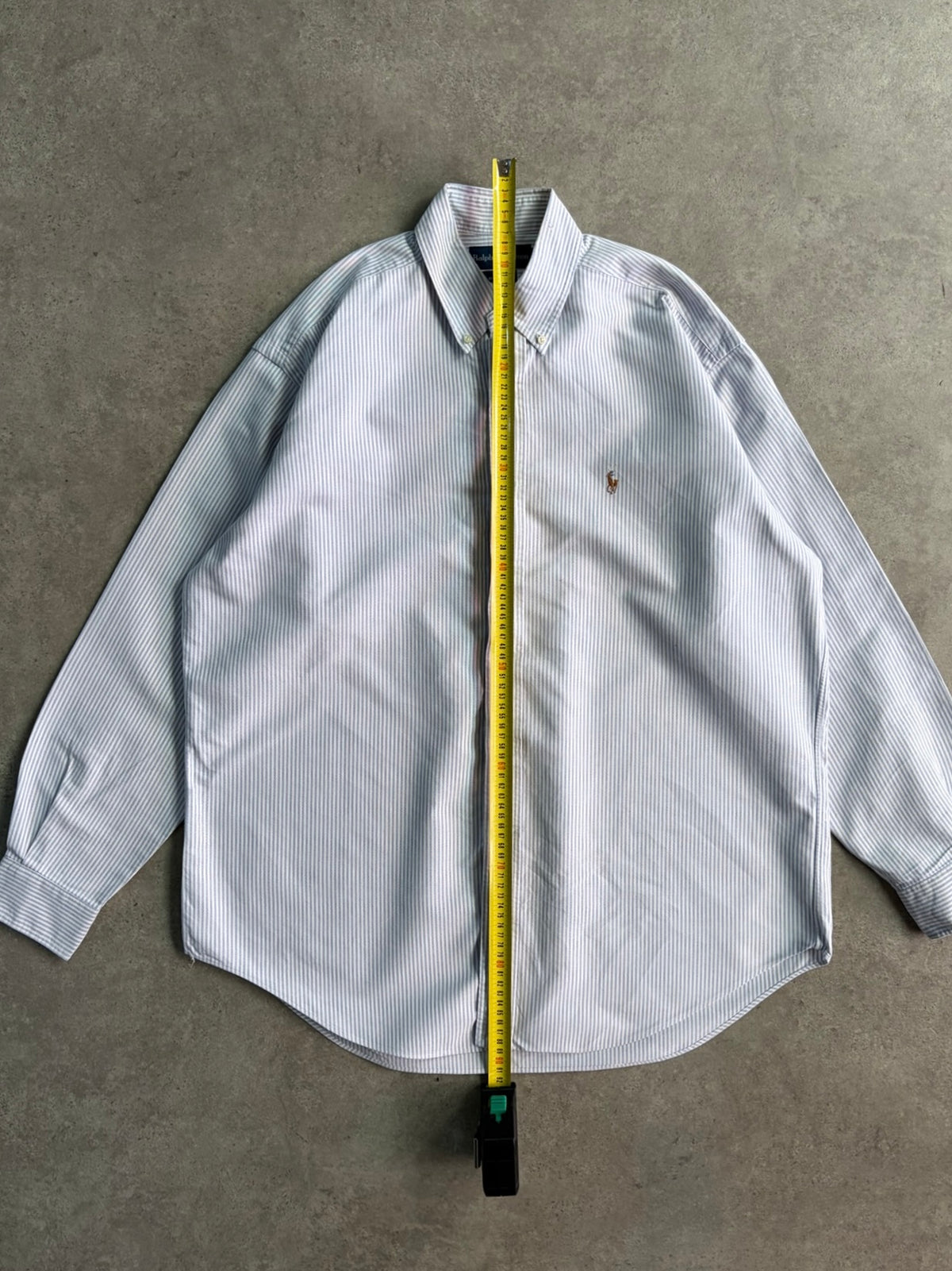 חולצת אוקספורד Ralph Lauren פסים וינטג׳ - XXL