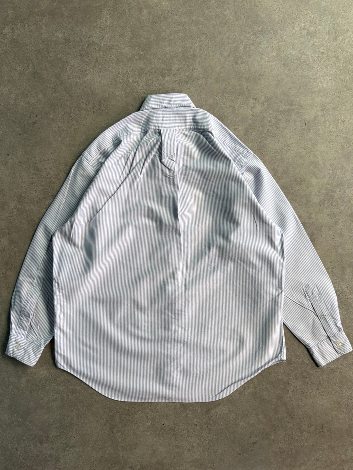 חולצת אוקספורד Ralph Lauren פסים וינטג׳ - XXL