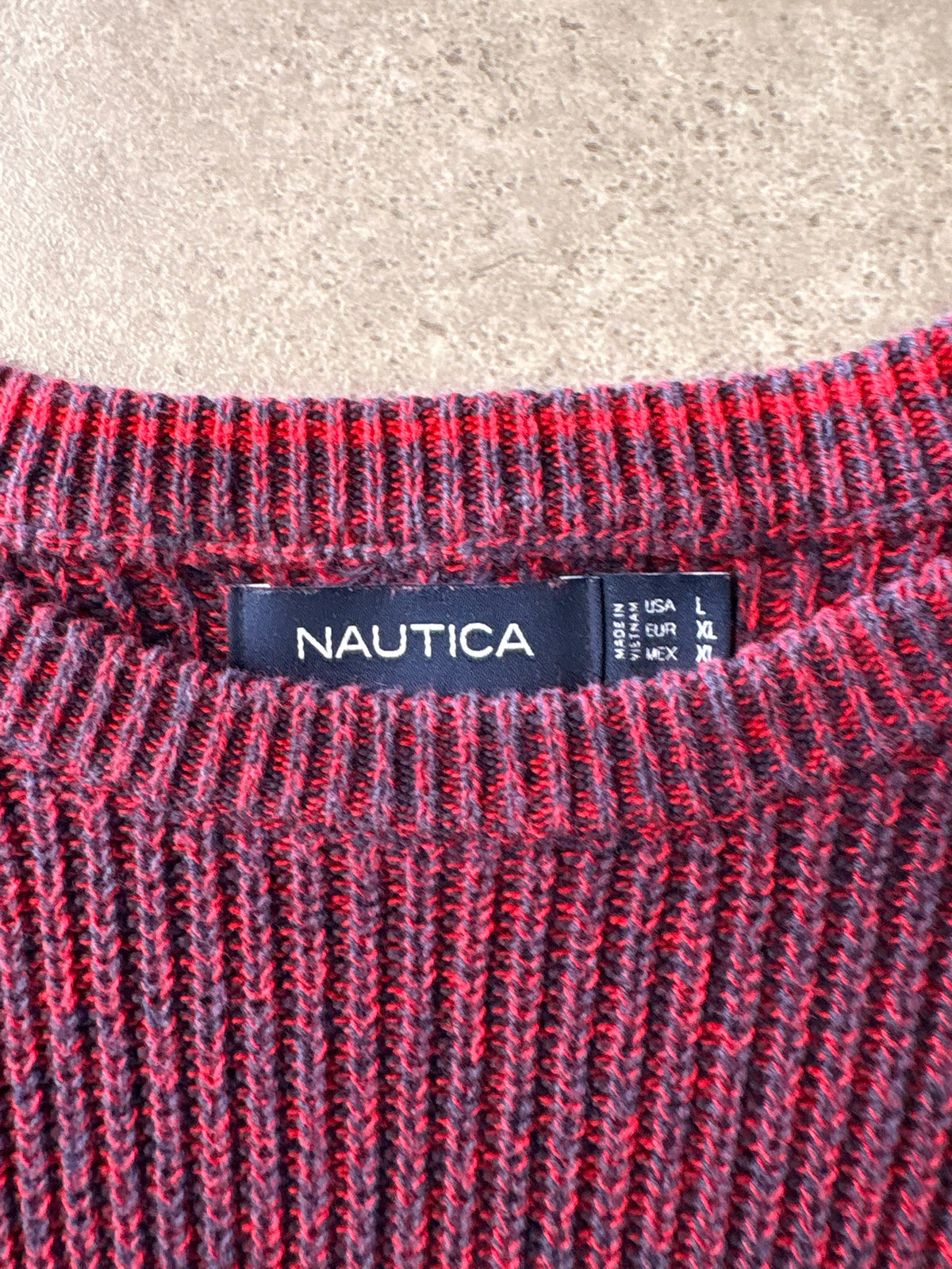 סוודר פסים Nautica וינטג׳ - M