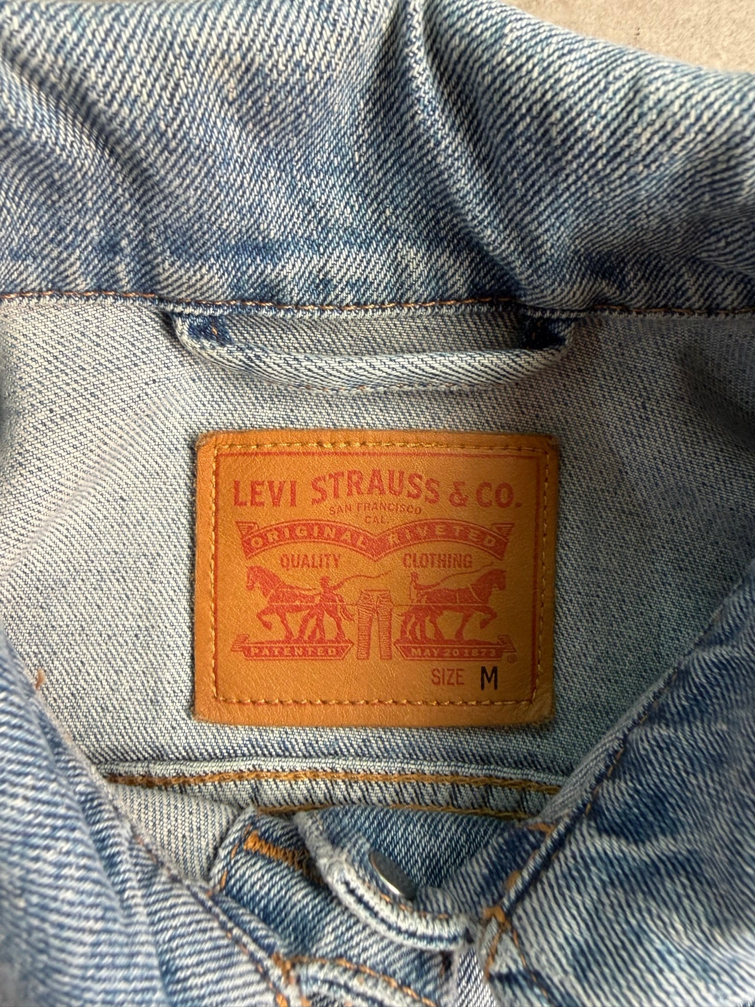 ג׳קט ג׳ינס Levi's וינטג׳ - XXS