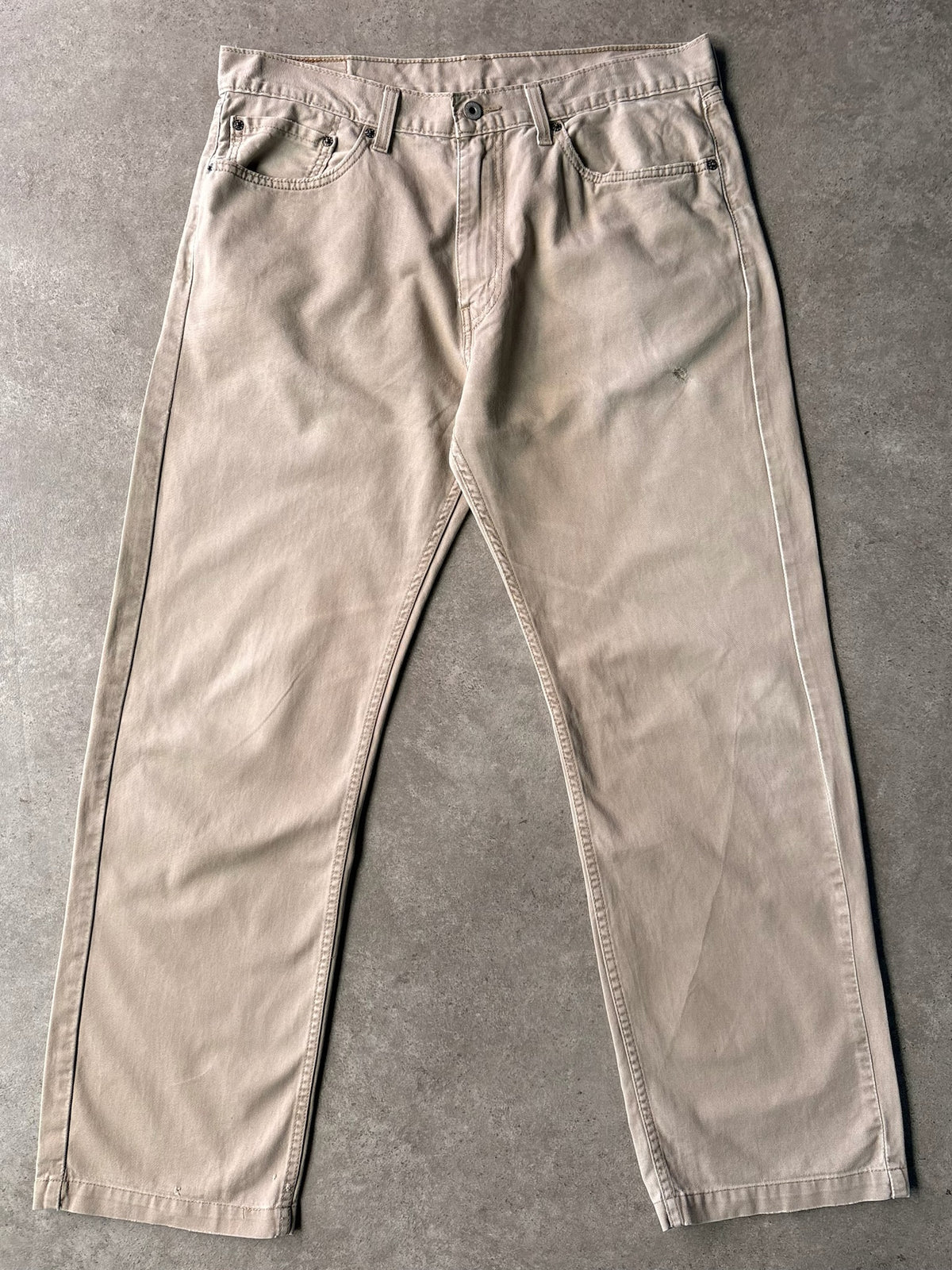 מכנסי Levi's 505 בז׳ וינטג׳ - 35