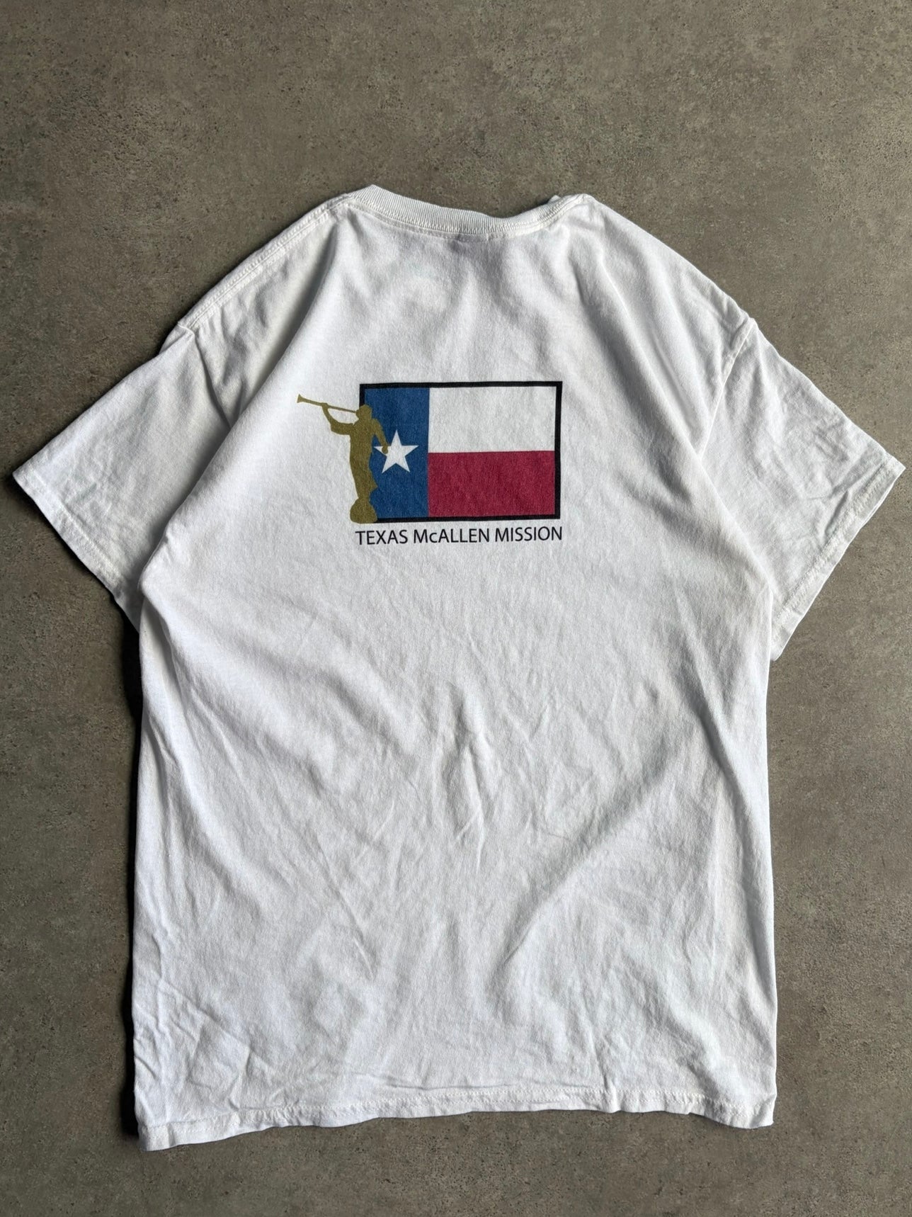 טישרט Texas McAllen Mission וינטג׳ - S