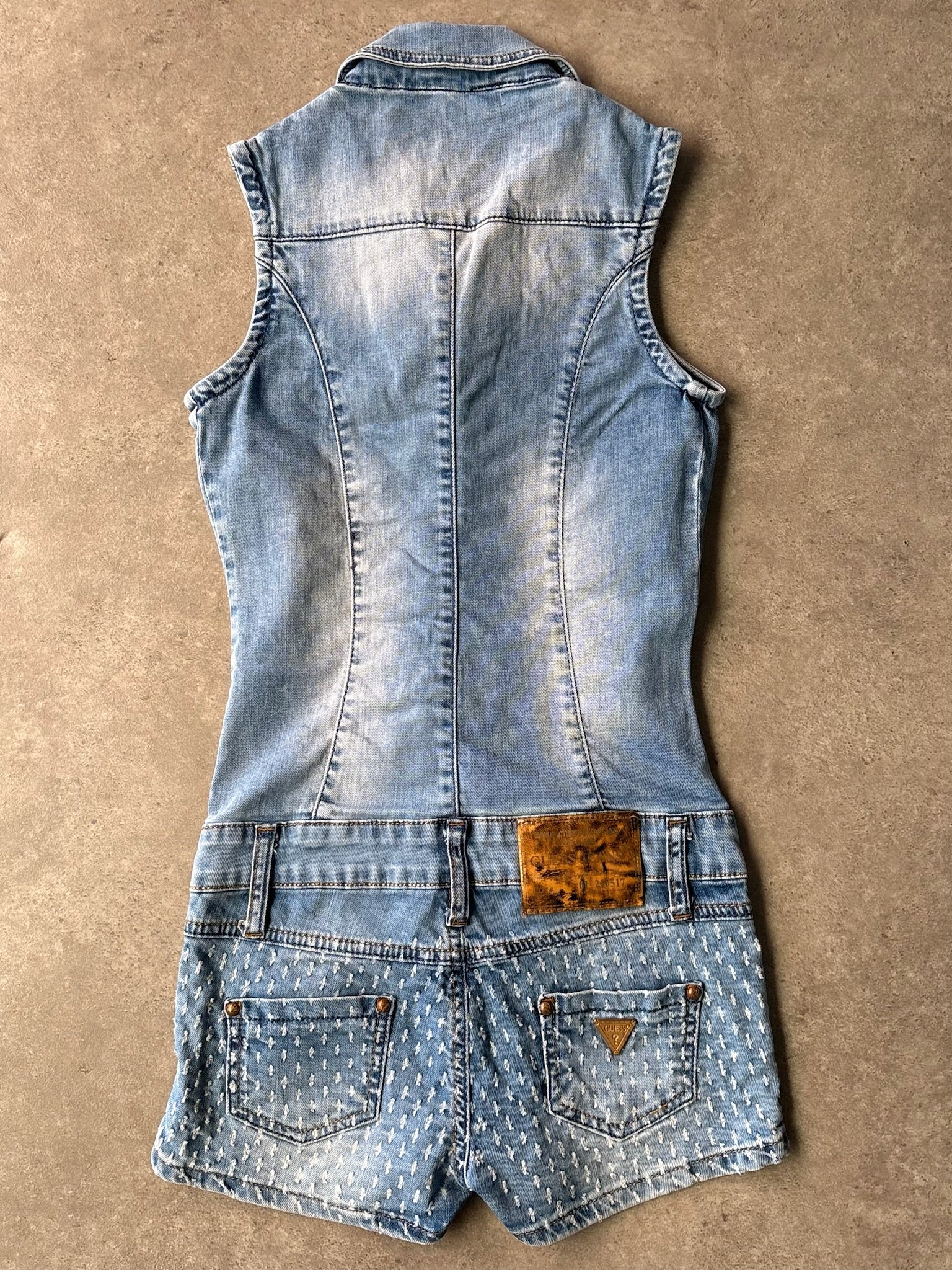אוברול ג׳ינס קצר Guess וינטג׳ - 27