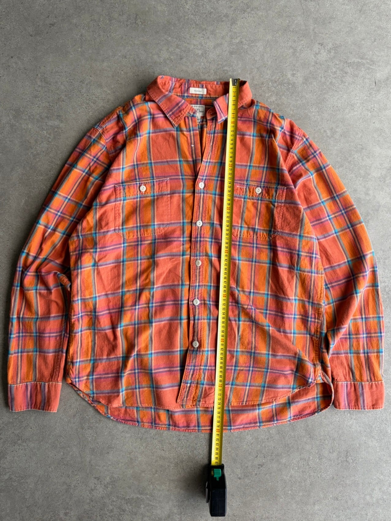 חולצת משבצות J.Crew וינטג׳ - XXL