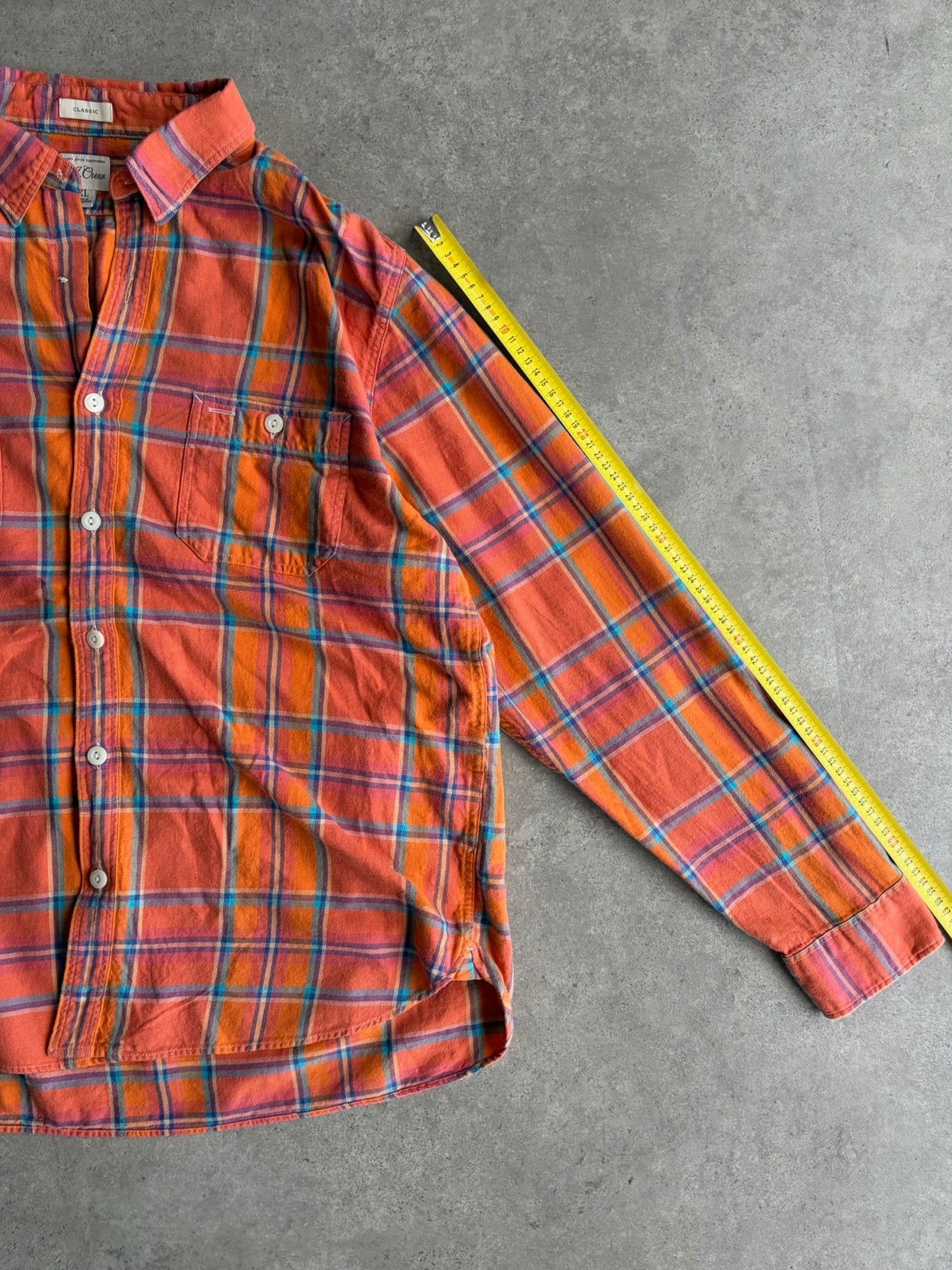 חולצת משבצות J.Crew וינטג׳ - XXL