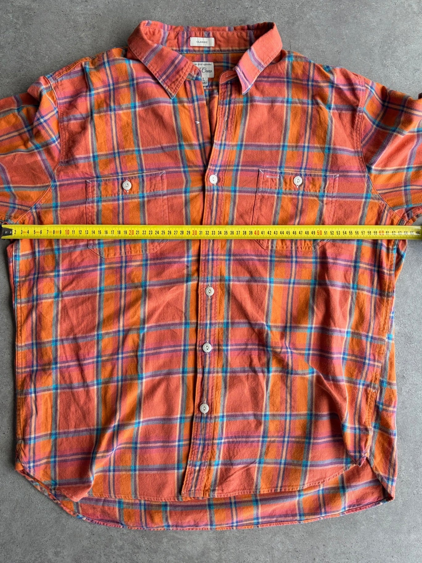 חולצת משבצות J.Crew וינטג׳ - XXL