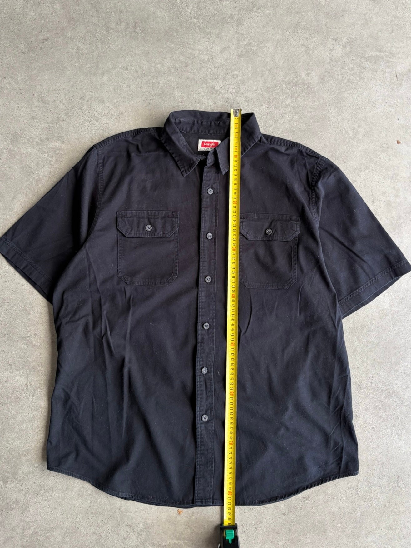 חולצת עבודה Wrangler שחורה וינטג׳ - XL