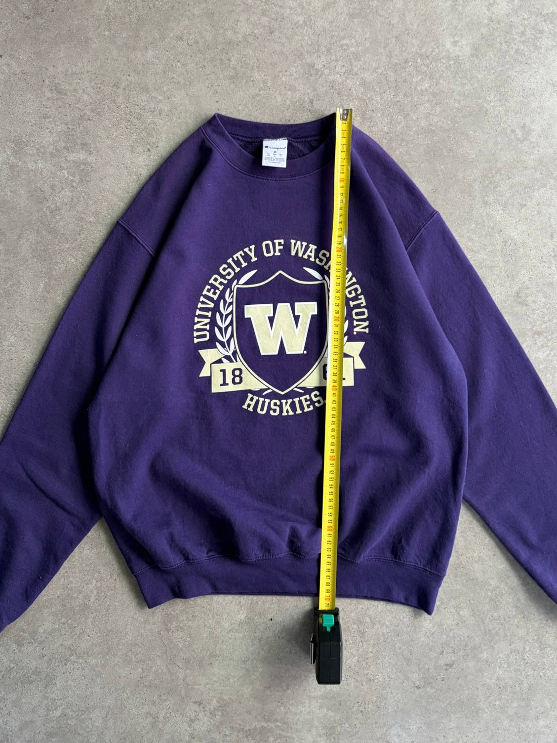 סווטשירט Champion University of Washington וינטג׳ - L