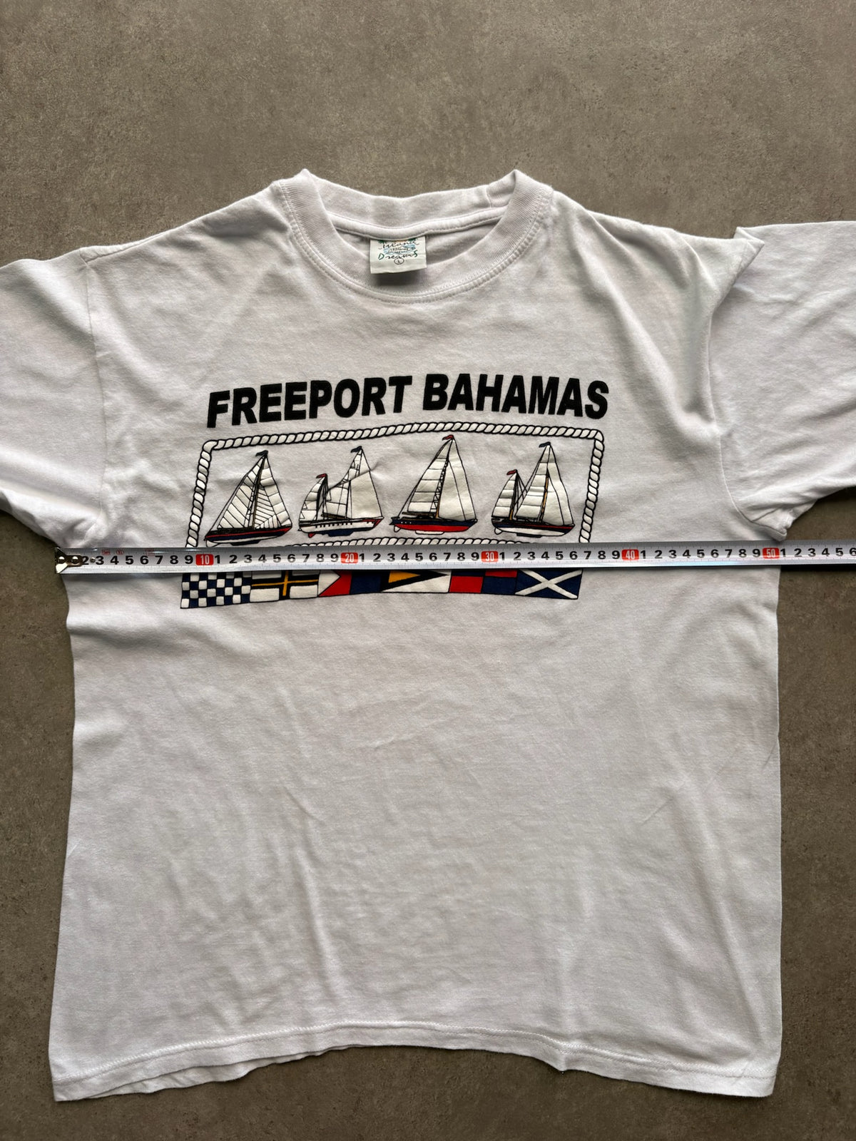 טישירט Freeport Bahamas וינטג׳ - S – טי שירט וינטג׳, תמונה 4