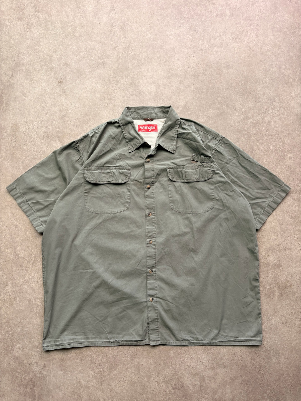 חולצה מכופתרת Wrangler וינטג׳ - 3XL – חולצה מכופתרת וינטג׳ רנגלר | DNA תל אביב