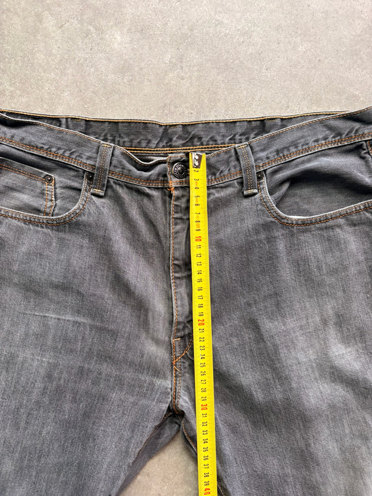 ג'ינס Levi's 501 וינטג' אפור - 39 – ג׳ינס ליוויס וינטג׳, תמונה 6