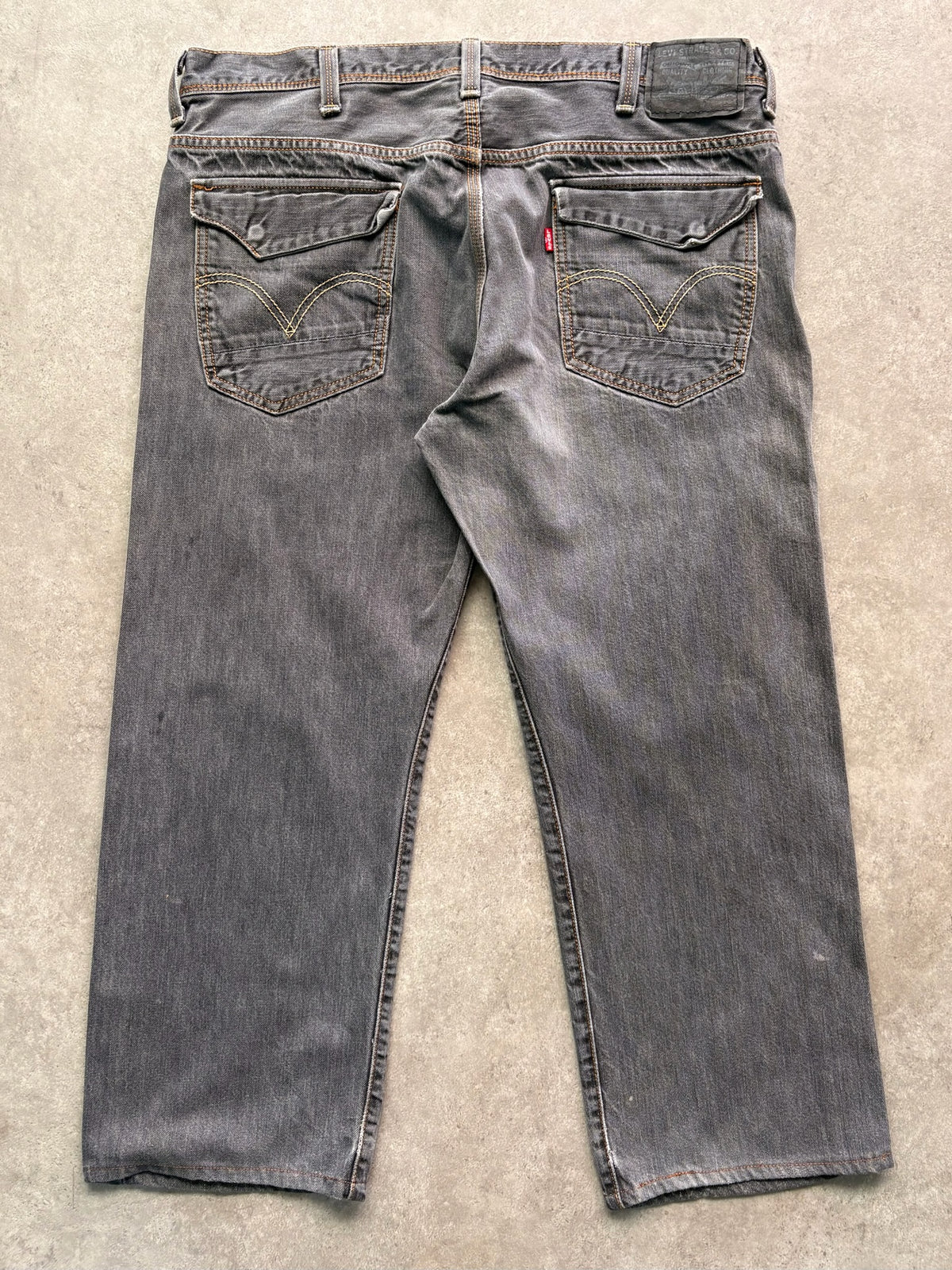 ג'ינס Levi's 501 וינטג' אפור - 39 – ג׳ינס ליוויס וינטג׳, תמונה 2