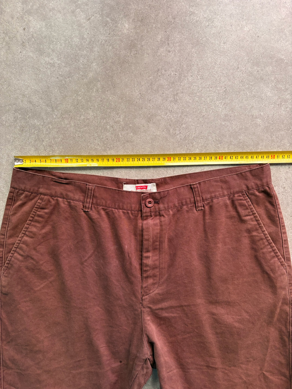 שורט ג׳ינס Levi's וינטג׳ - 38 – שורט ג׳ינס וינטג׳ ליוויס, תמונה 3