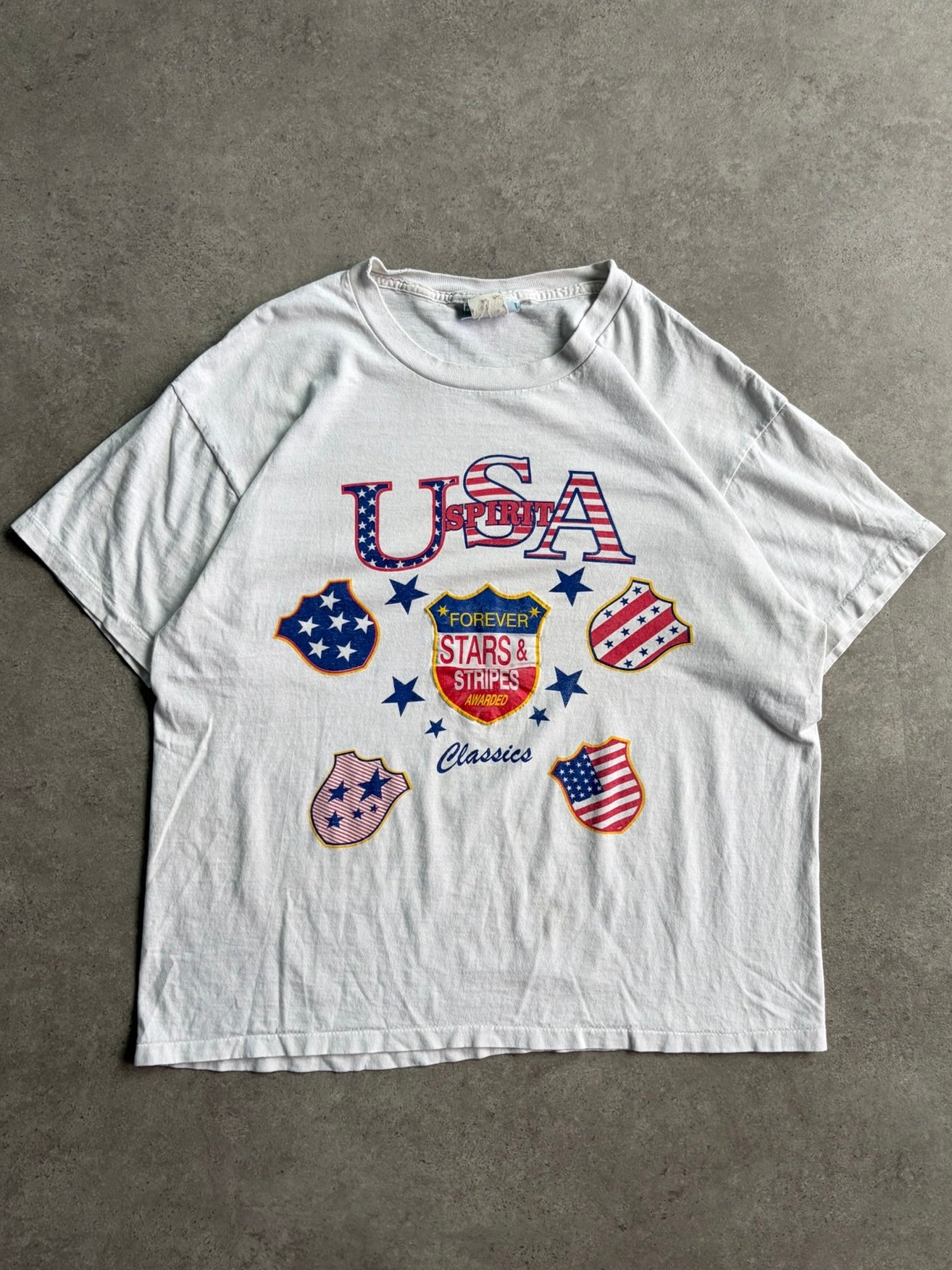 טישירט USA Spirit וינטג׳ - L