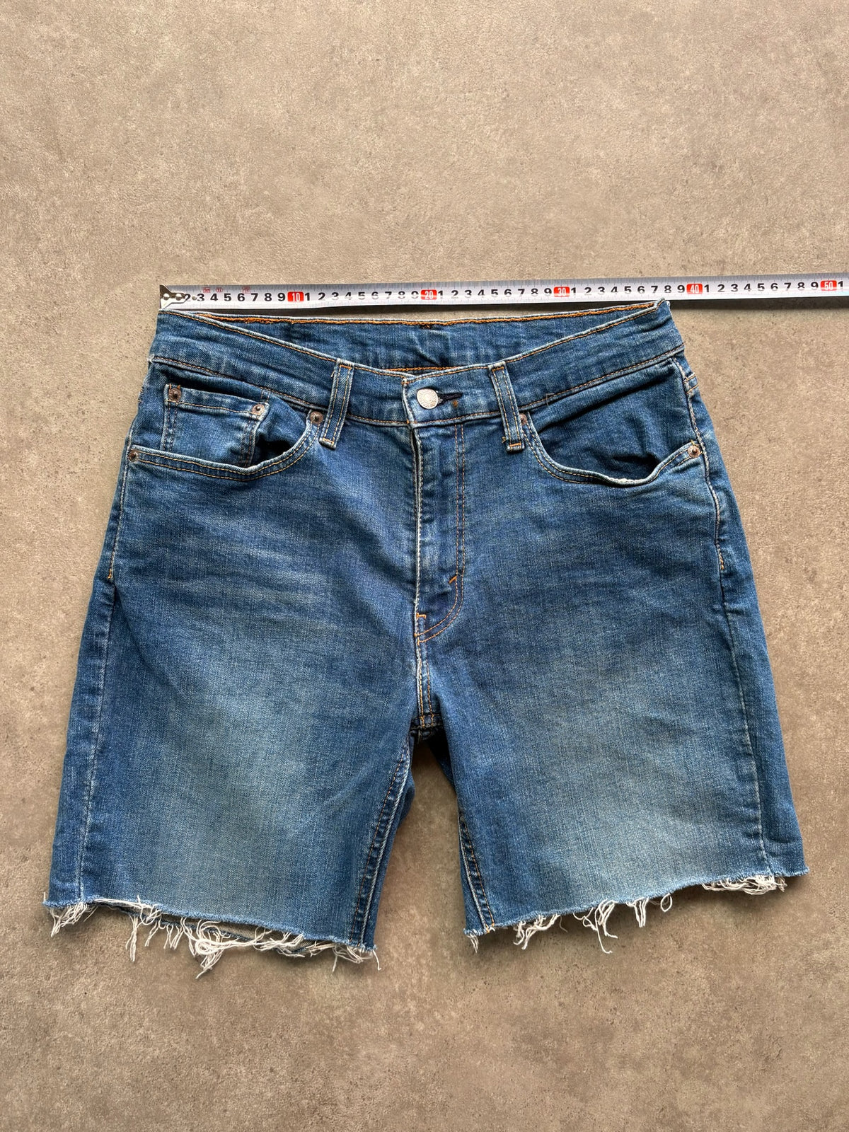שורט ג'ינס Levi's 531 וינטג׳ - 30 – שורט ג׳ינס וינטג׳ ליוויס, תמונה 3