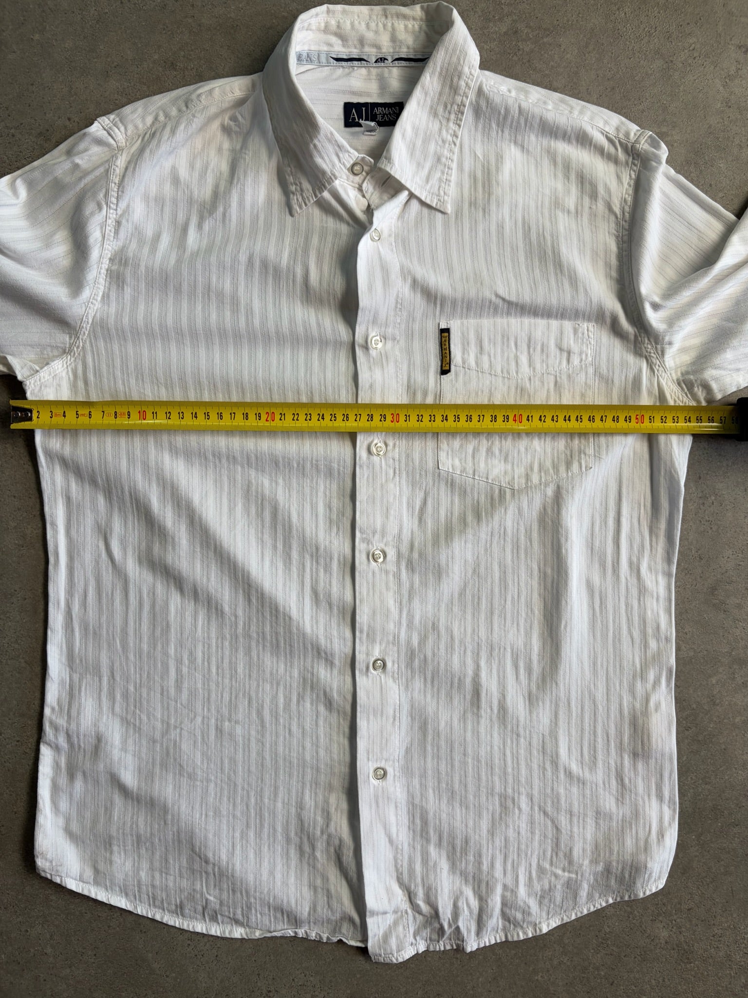 חולצת Armani Jeans מכופתרת וינטג׳ - M