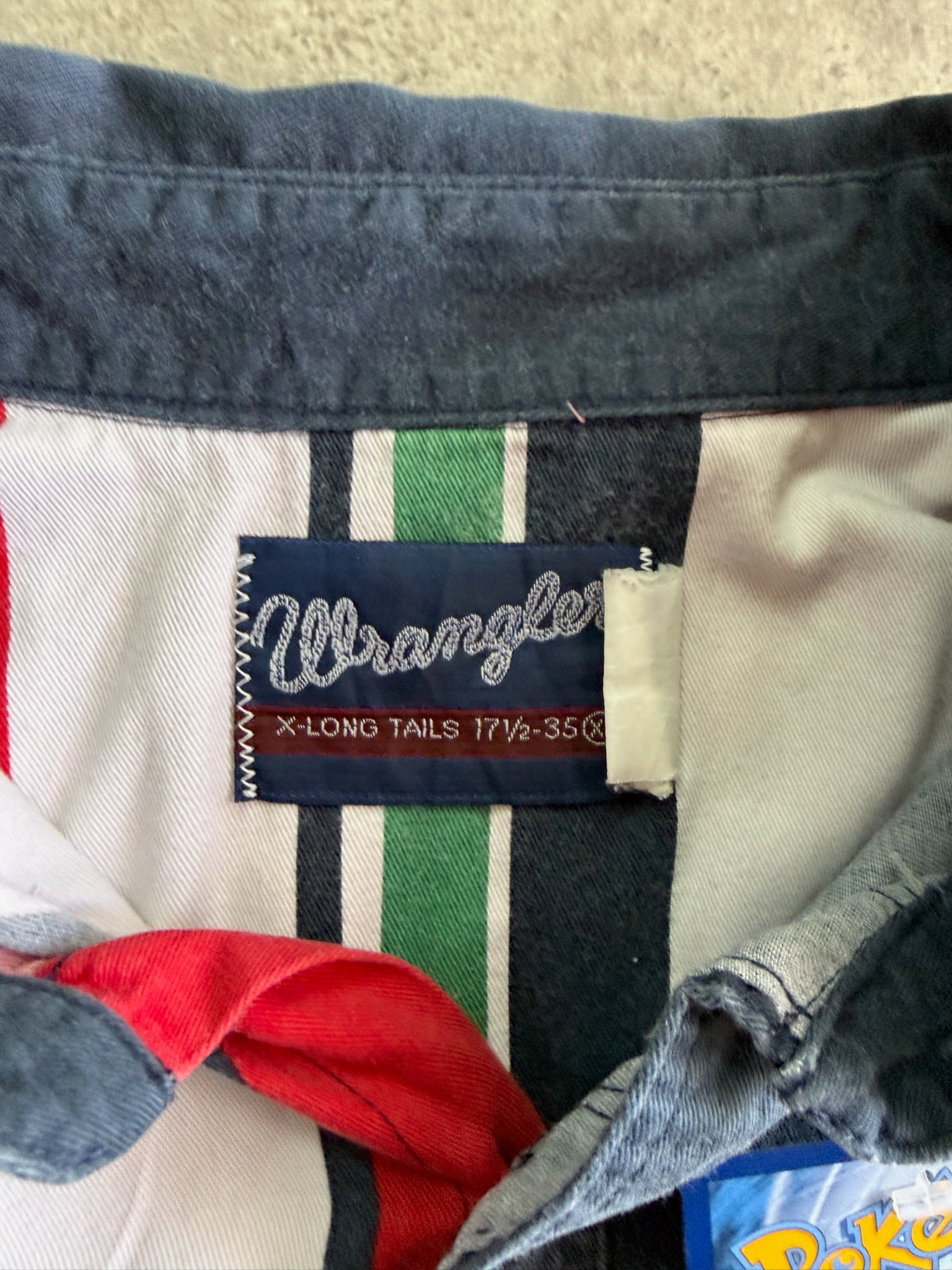 חולצת Wrangler פסים וינטג׳ - XXL