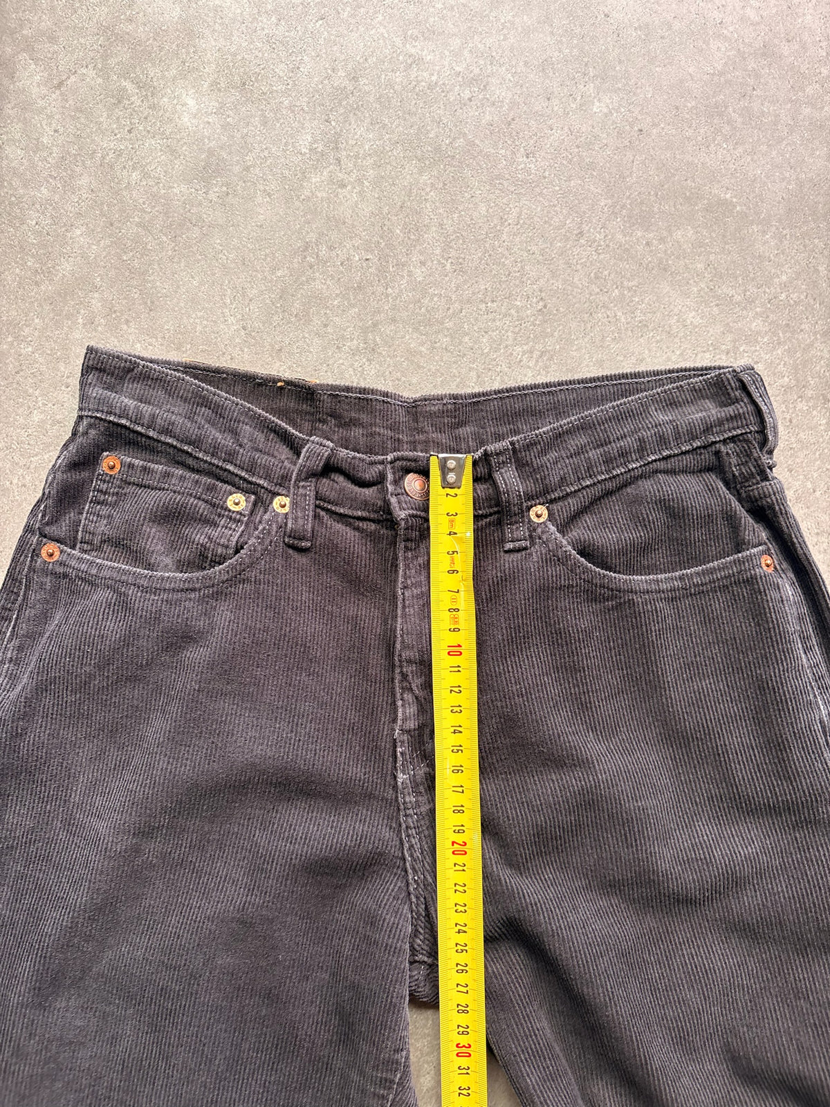 Levi's 584 מכנס קורדרוי וינטג׳ - 28 – ג׳ינס ליוויס וינטג׳, תמונה 5