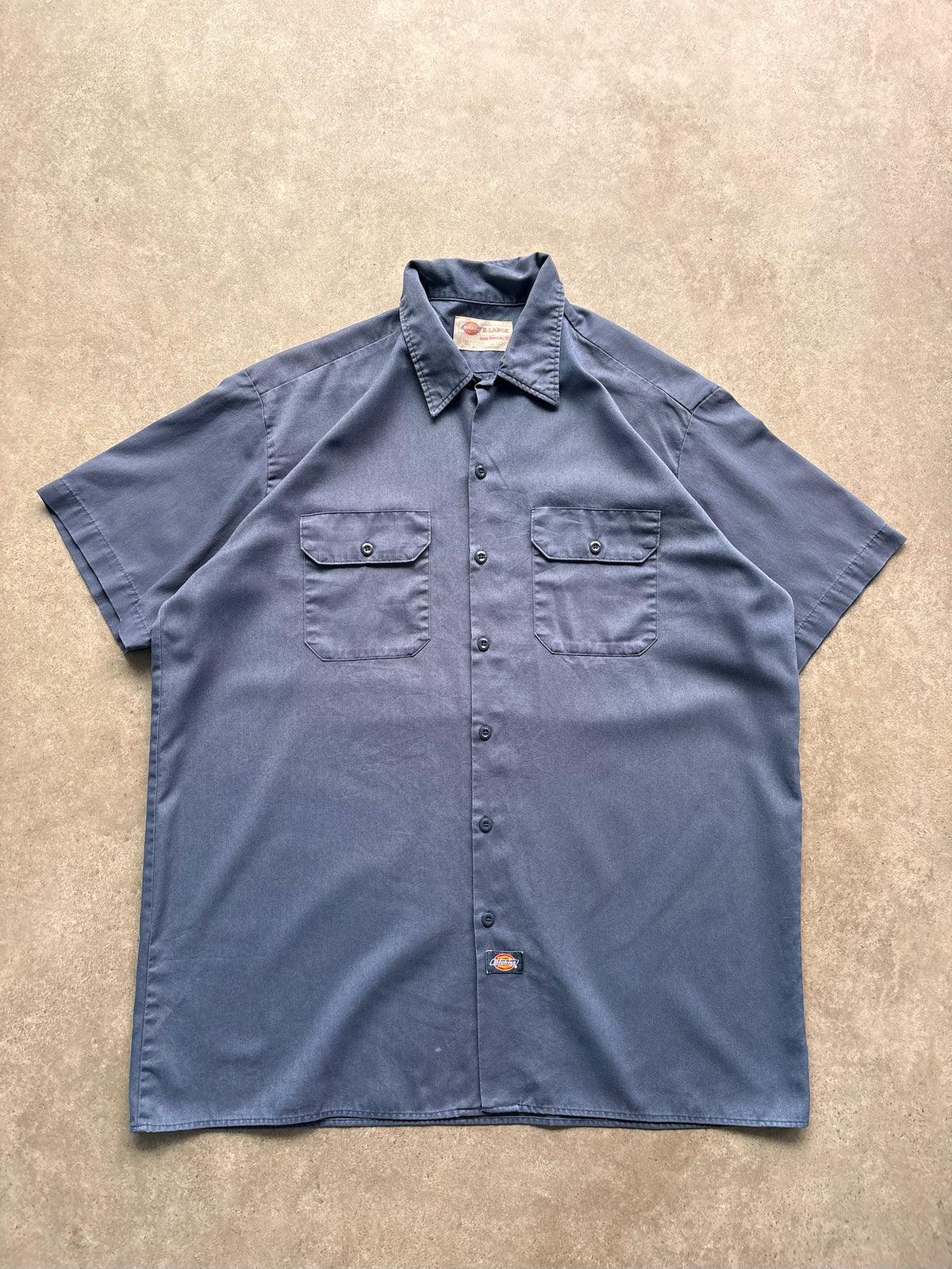 חולצת עבודה Dickies וינטג׳ - XL – חולצה מכופתרת וינטג׳ דיקיס | DNA תל אביב