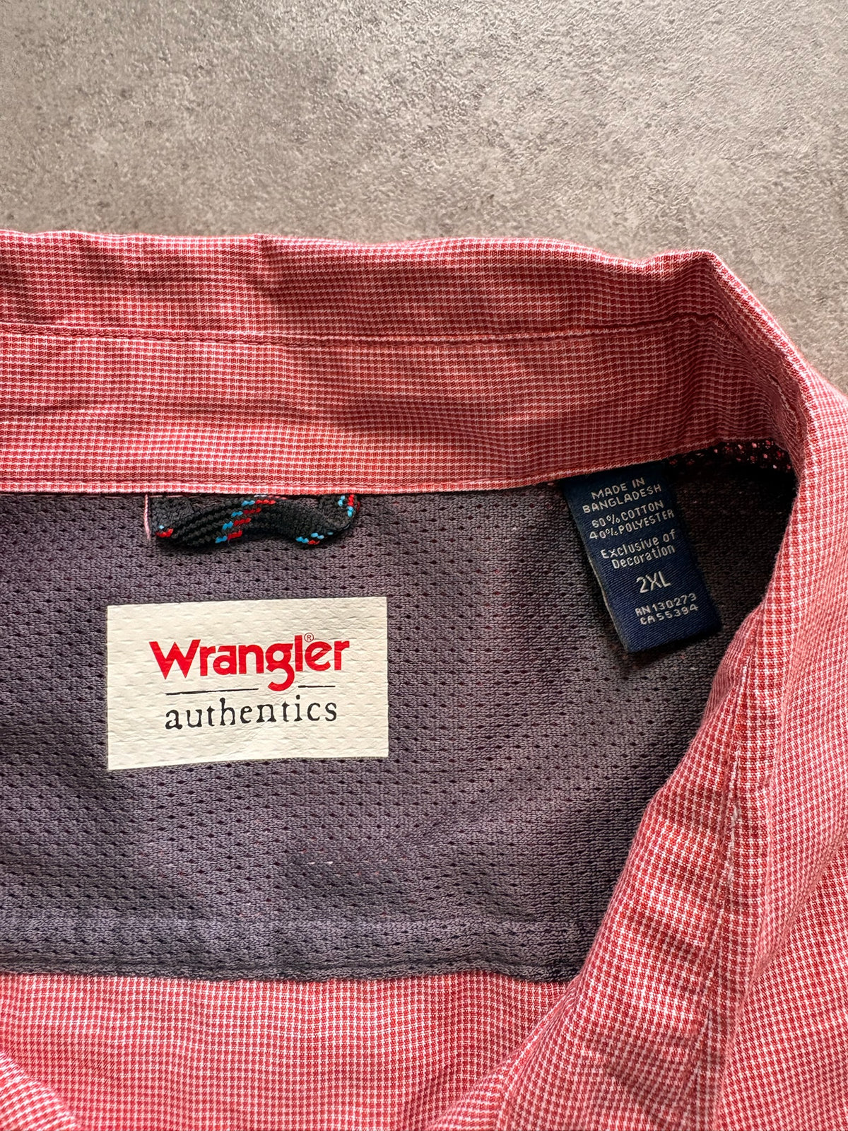חולצת Wrangler Authentics וינטג׳ - 4XL