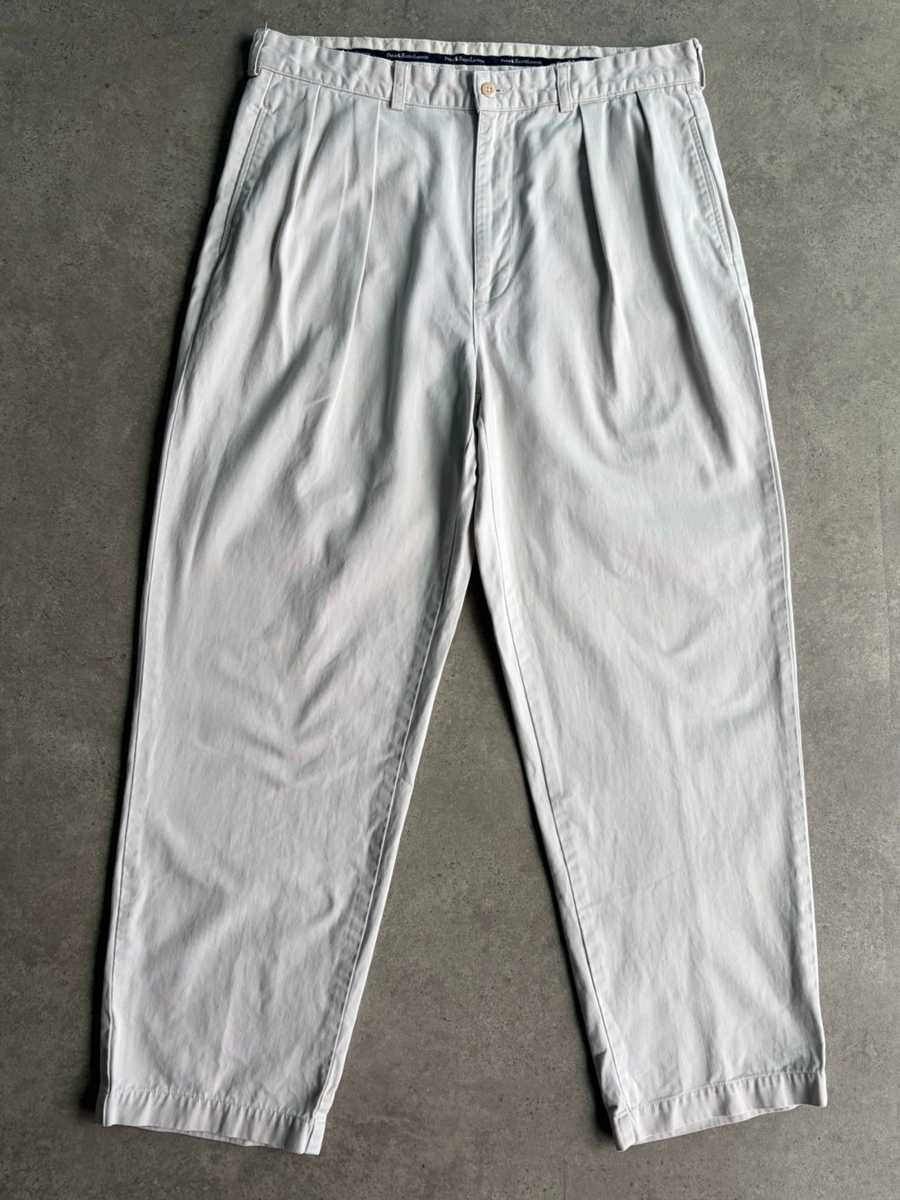 מכנסי צ׳ינו Polo Ralph Lauren עם קפלים וינטג׳ - 35